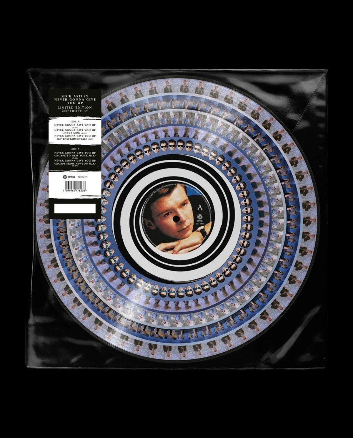 Rick Astley - Vinilo 12" Zoetrope "Never Gonna Give You Up"