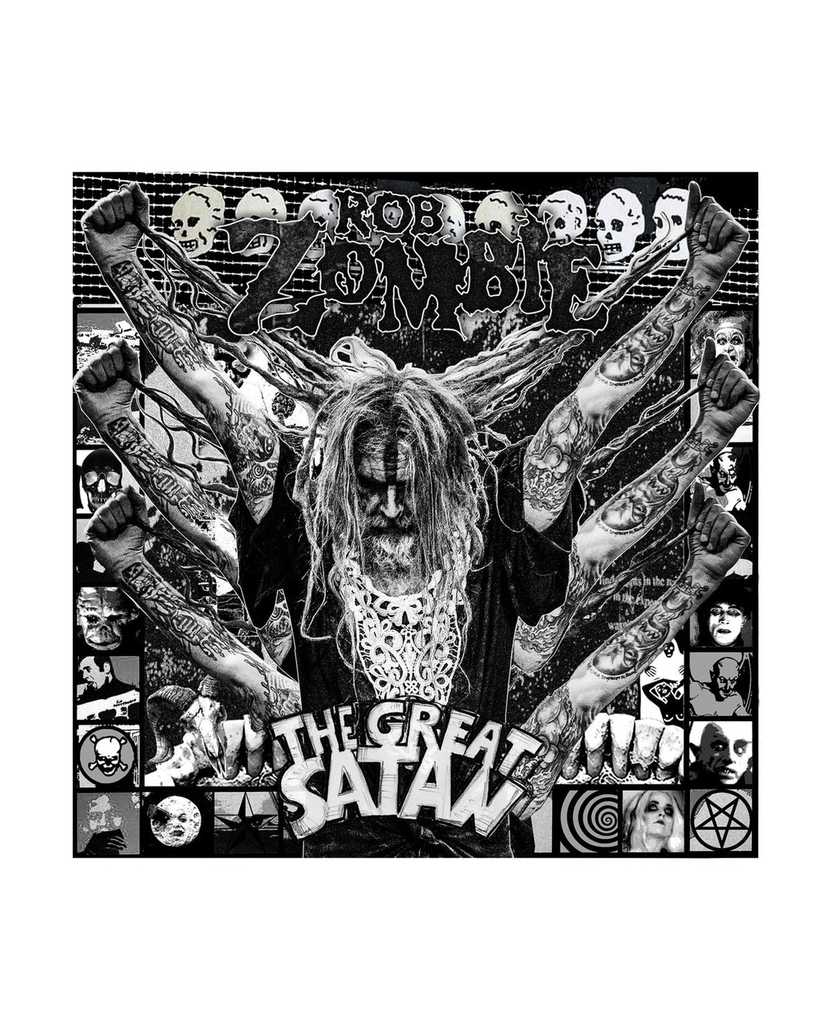 Rob Zombie - LP Vinilo Ghostly Black "The Great Satan"