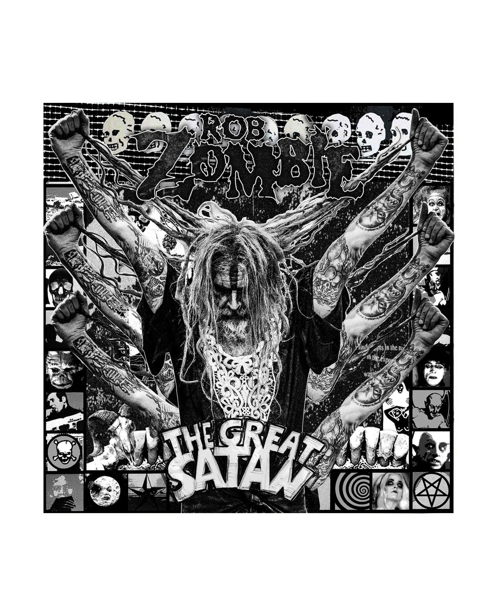 Rob Zombie - LP Vinilo Ghostly Black "The Great Satan"