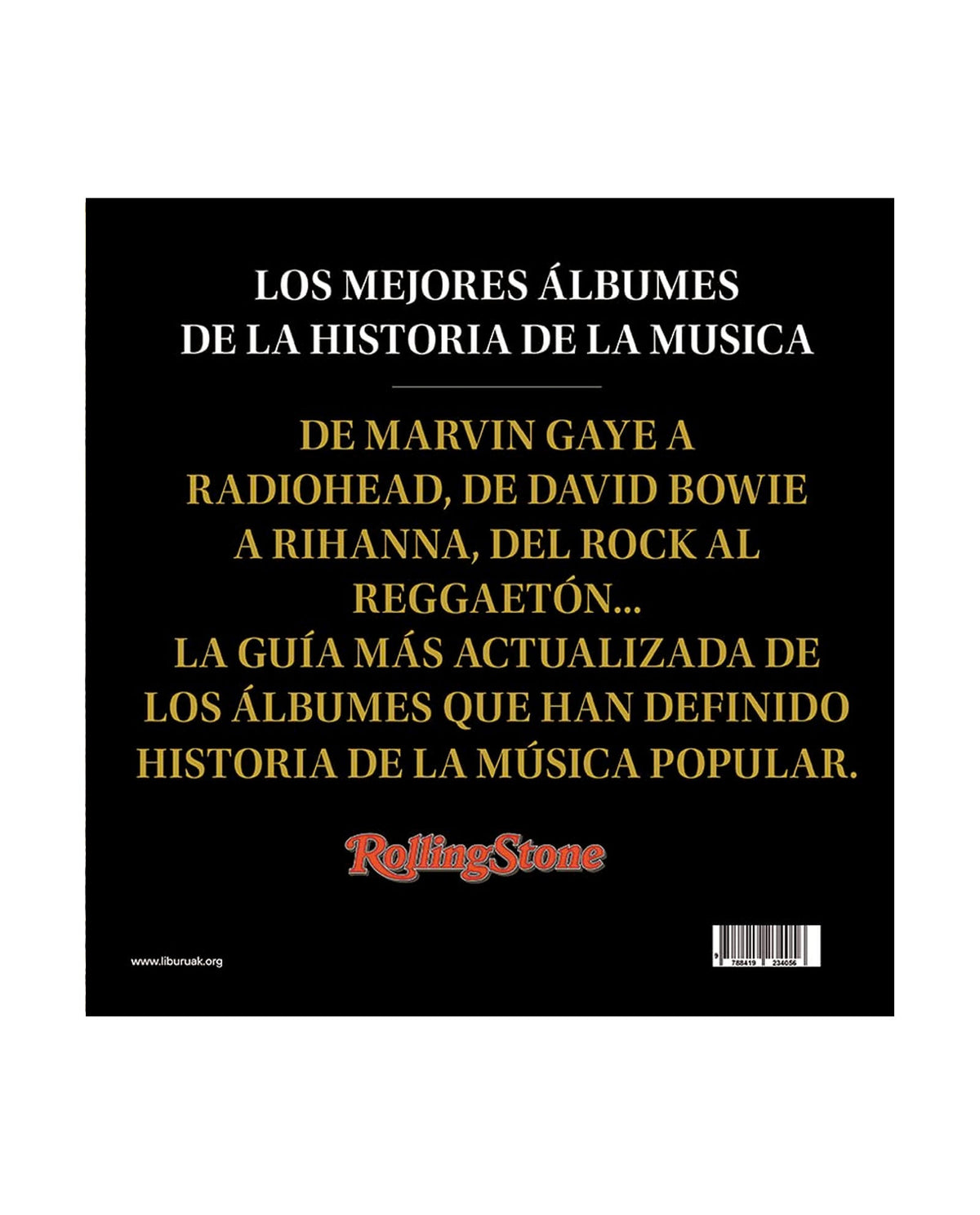 Rolling Stone - Libro "Los 500 mejores álbumes de la Historia" - D2fy · Rocktud - Rocktud