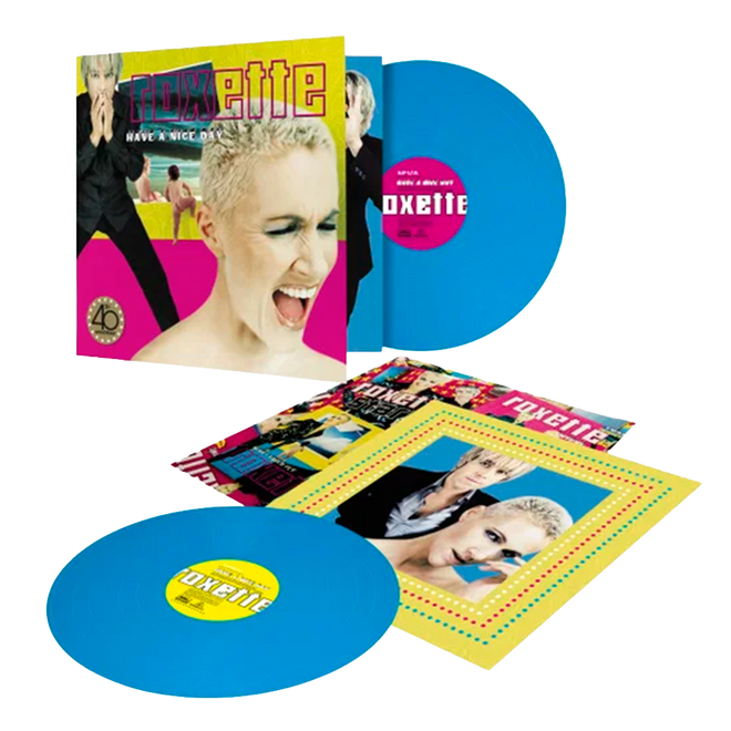 Roxette - 2LP Vinilo Azul "Have A Nice Day" - D2fy - Direct To Fans - Roxette
