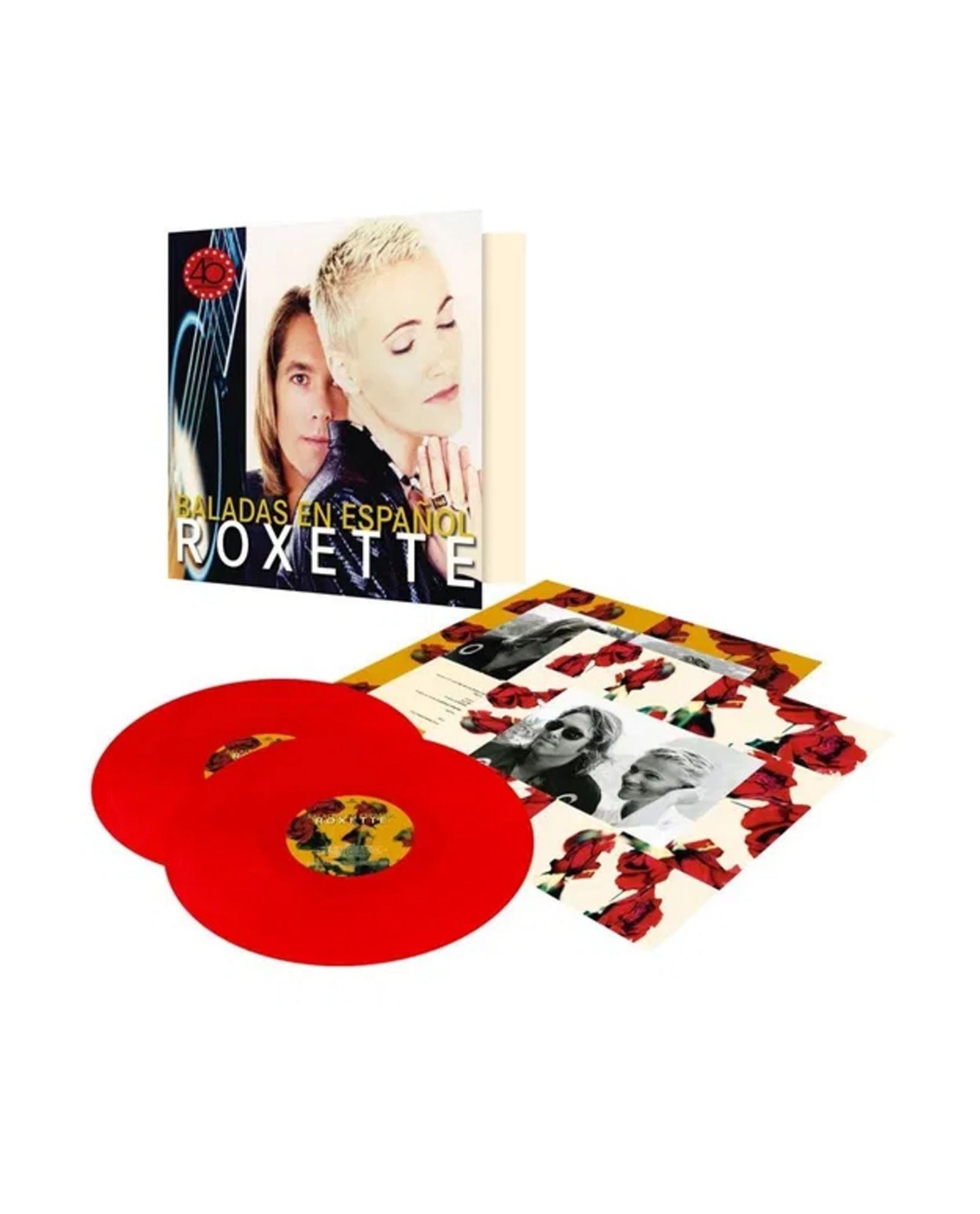 Roxette - 2LP Vinilo Rojo "Baladas en Español" - D2fy - Direct To Fans - D2fy