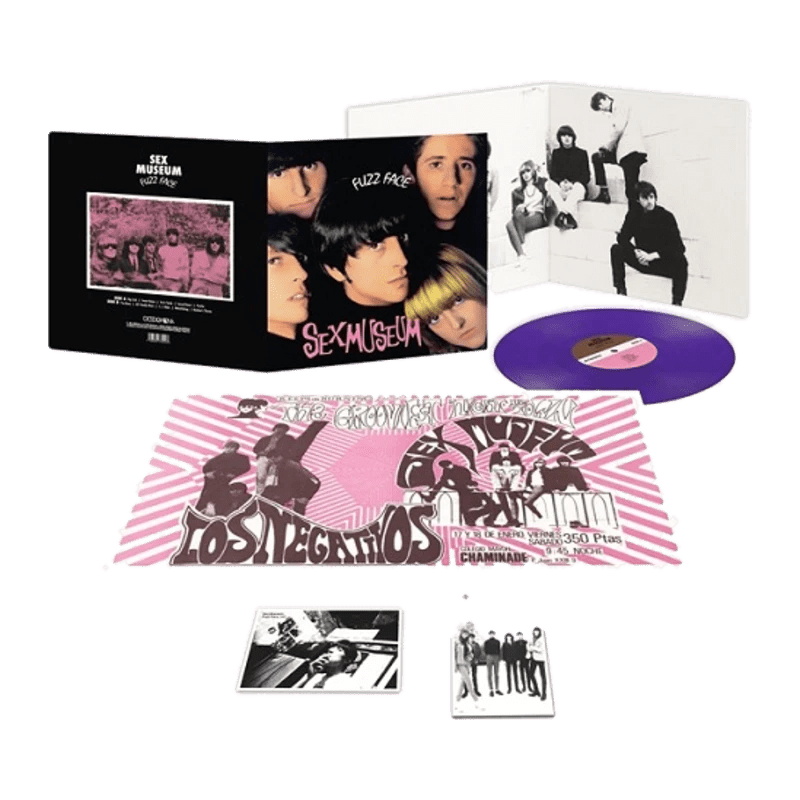 Sex Museum - LP Vinilo Color Morado + Póster + 2 Postales "Fuzz Face" (Ed. Limitada) - D2fy - Direct To Fans - Sex Museum