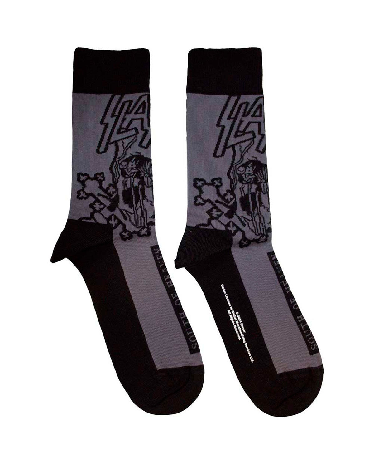 Slayer - Calcetines "South Of Heaven Mono" - D2fy · Rocktud - Rocktud