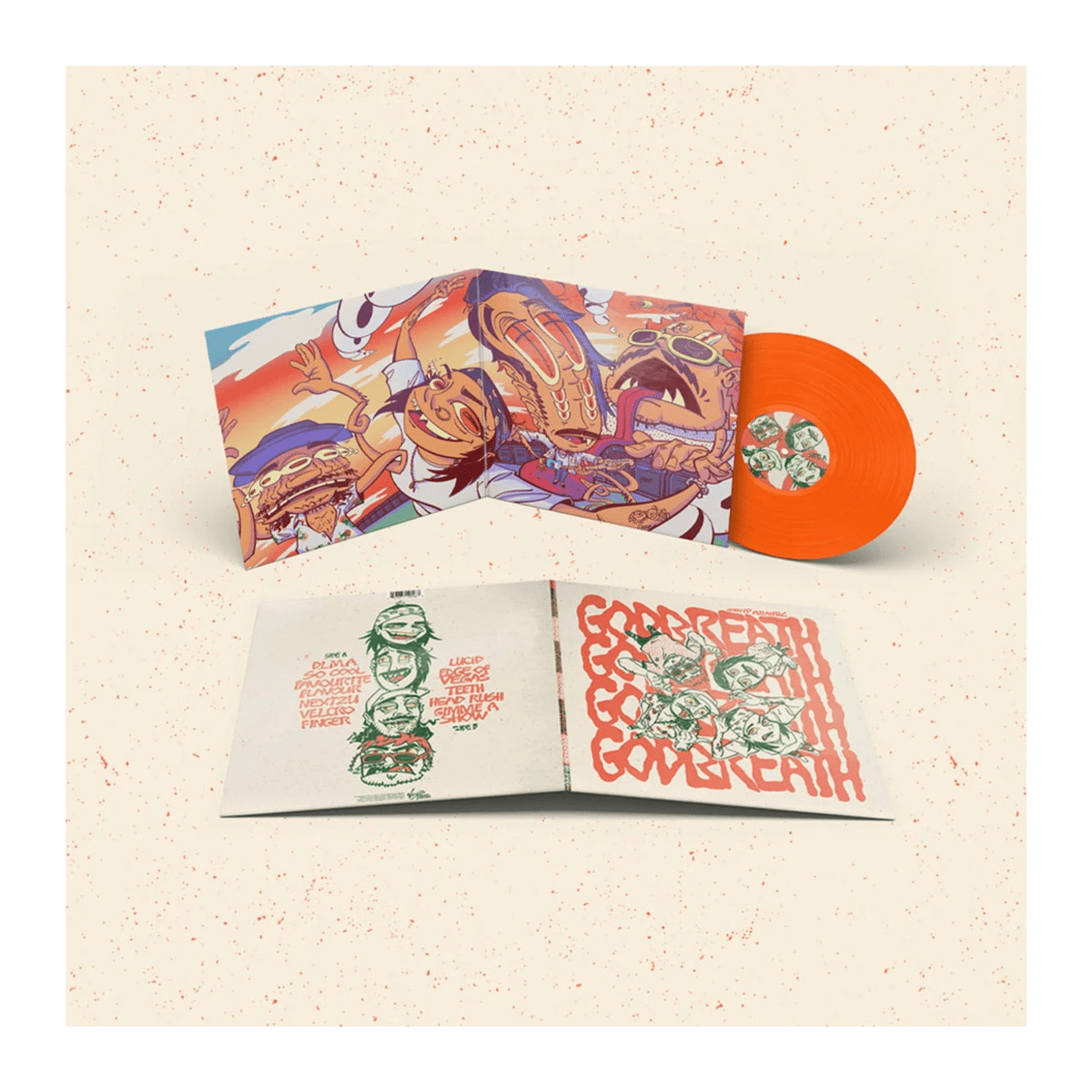 Stand Atlantic - LP Vinilo Naranja Neón "GODBREATH" - D2fy - Direct To Fans - Stand Atlantic