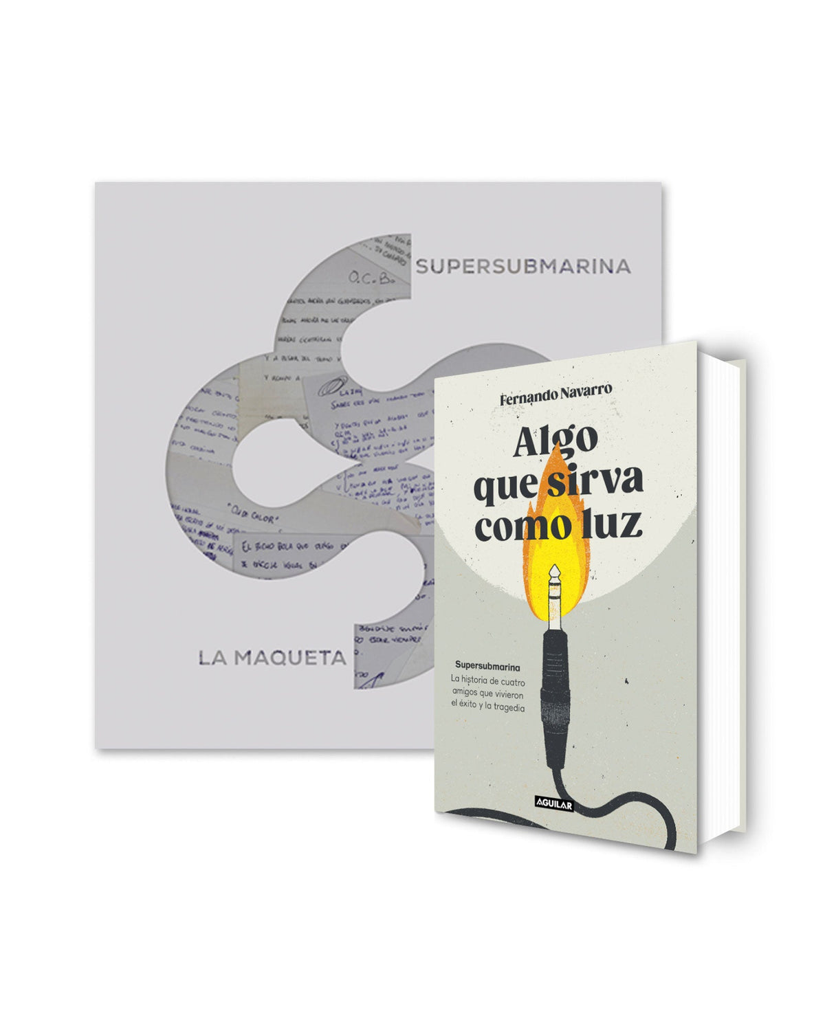 Supersubmarina - LP Vinilo "La Maqueta" + Libro "Algo que sirva como luz" - D2fy · Rocktud - D2fy · Rocktud