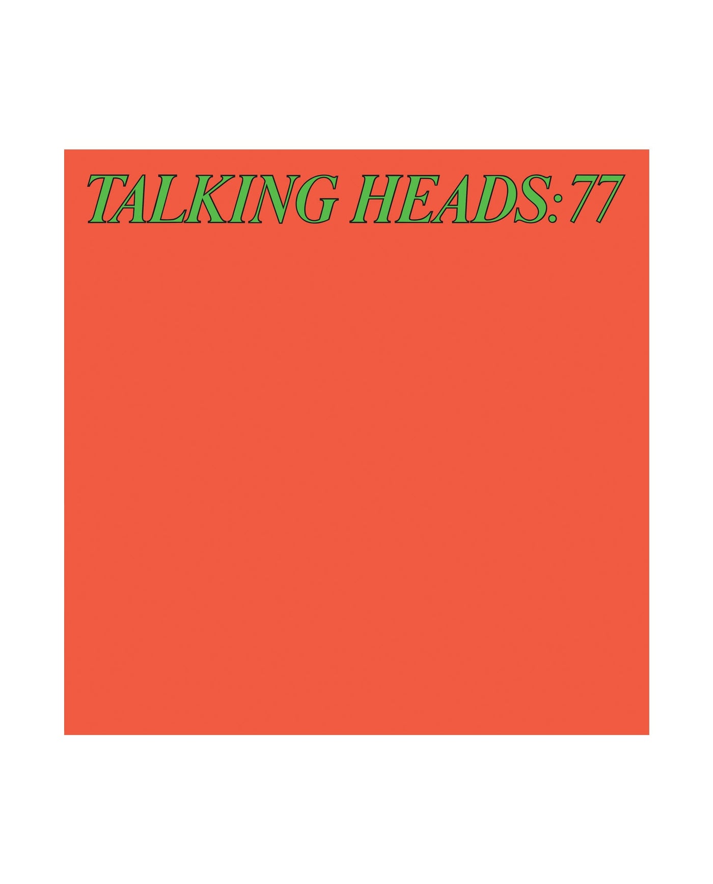 Talking Heads - 2LP Vinilo Verde "Talking Heads:77" - D2fy · Rocktud - Rocktud