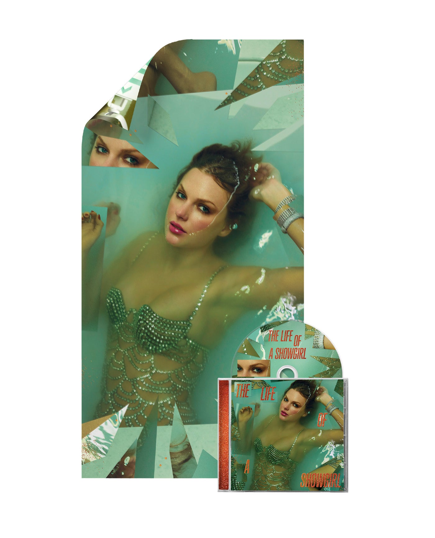 Taylor Swift - CD + POSTER "The Life Of A Showgirl"