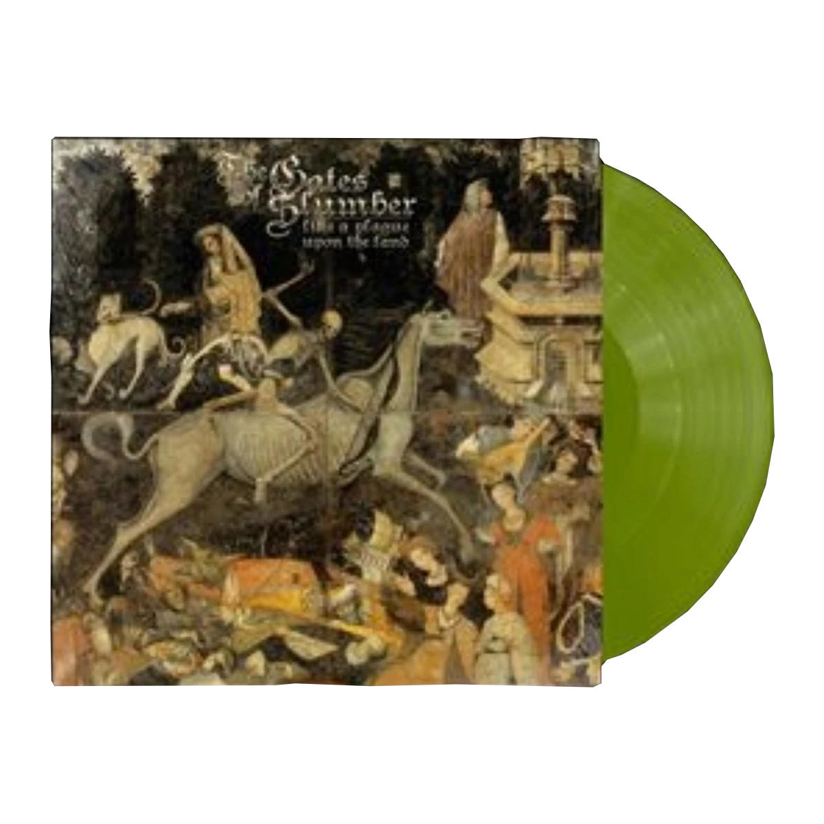 The Gates Of Slumber - LP Vinilo Verde "Like A Plague Upon The Land"