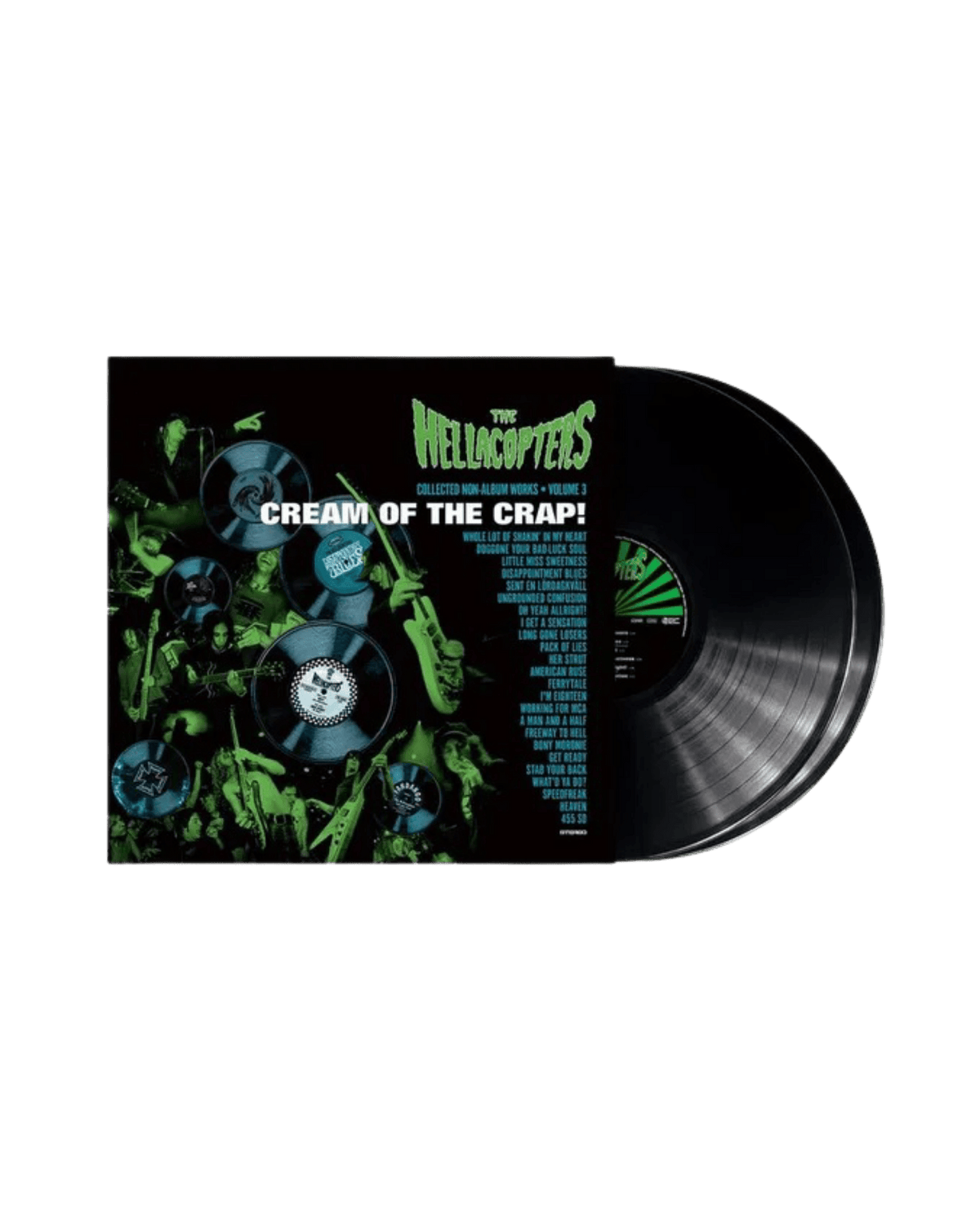 The Hellacopters - 2LP Vinilo "Cream Of The Crap! Collected Non - Album Works Volume 3" - D2fy - Direct To Fans - D2fy