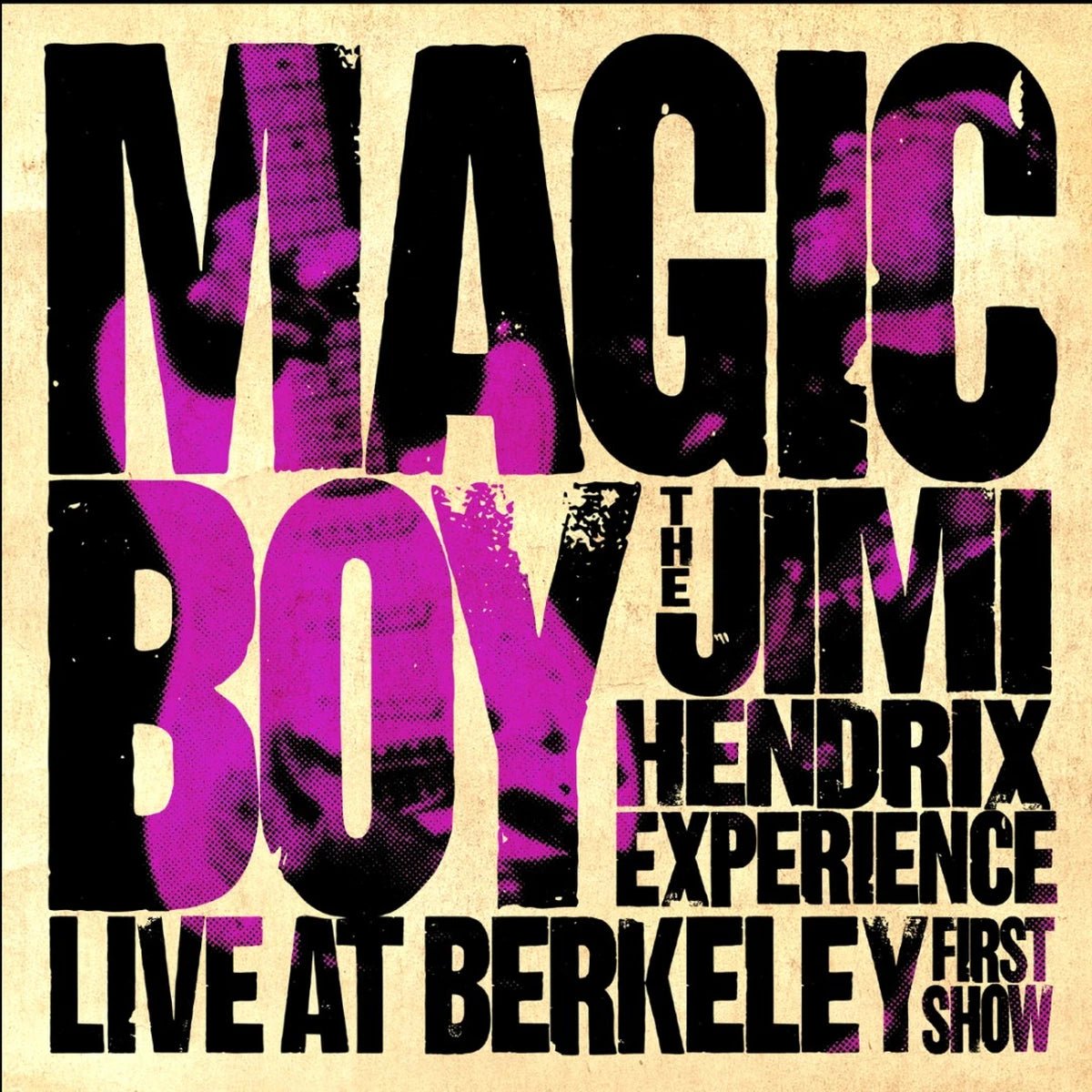 The Jimi Hendrix Experience - 2LP Vinilo "Magic Boy: Live at Berkeley (First Show)" - D2fy - Direct To Fans - Jimi Hendrix