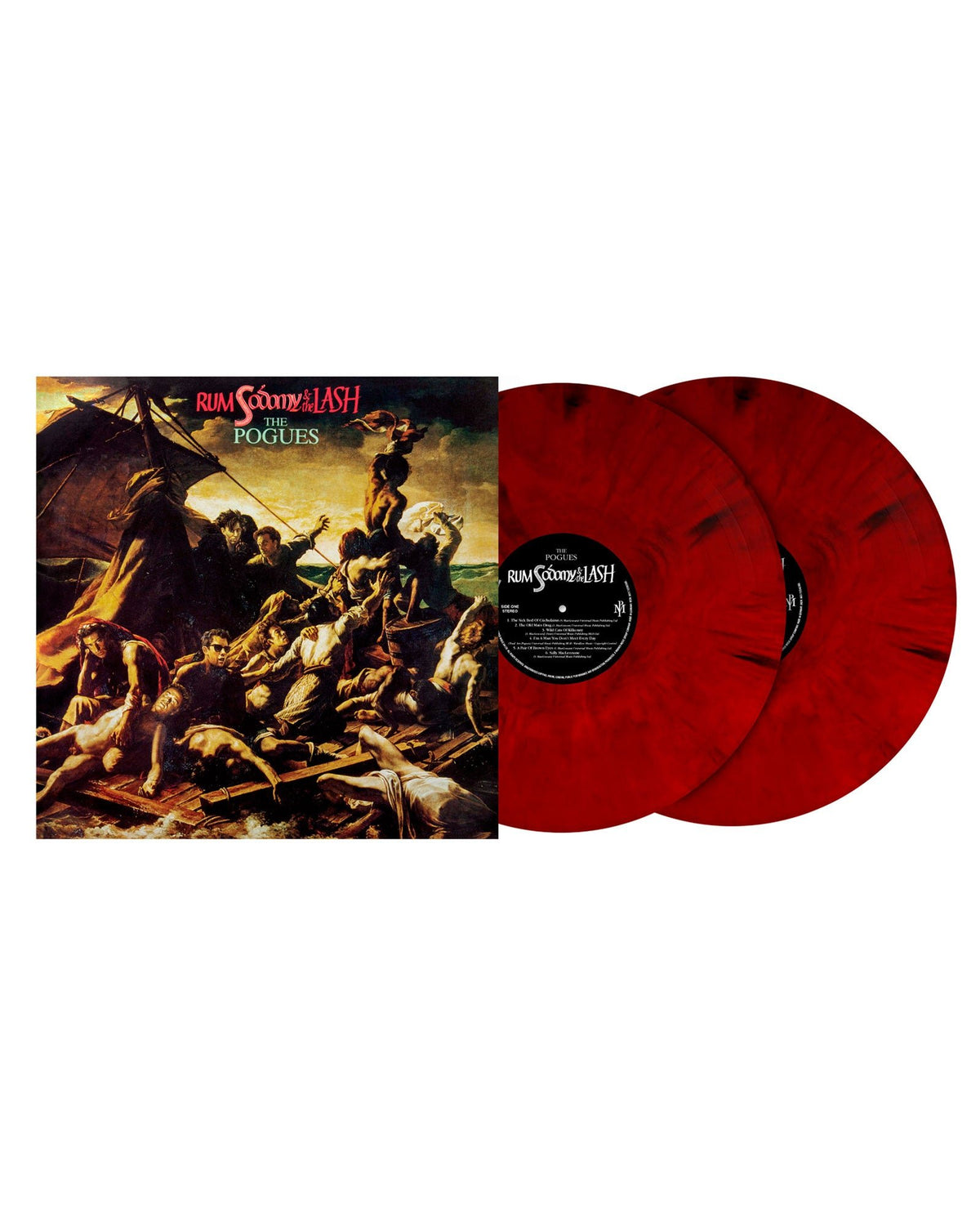 The Pogues - 2LP Vinilo Rojo Marmolado "Rum Sodomy & The Lash" - D2fy · Rocktud - Rocktud