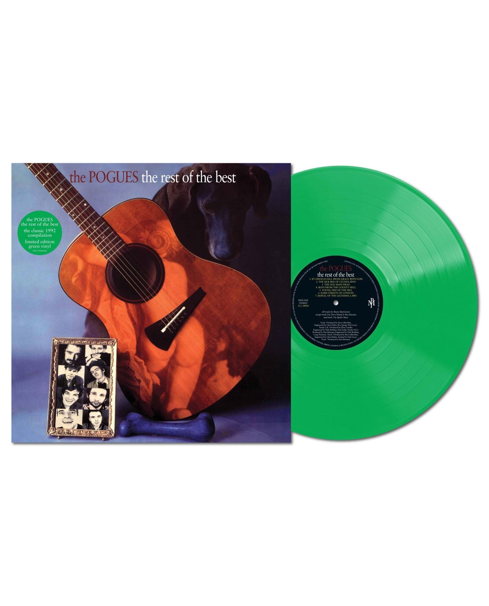 The Pogues - LP Vinilo Verde Transparente "The rest of the best" - D2fy · Rocktud - Rocktud