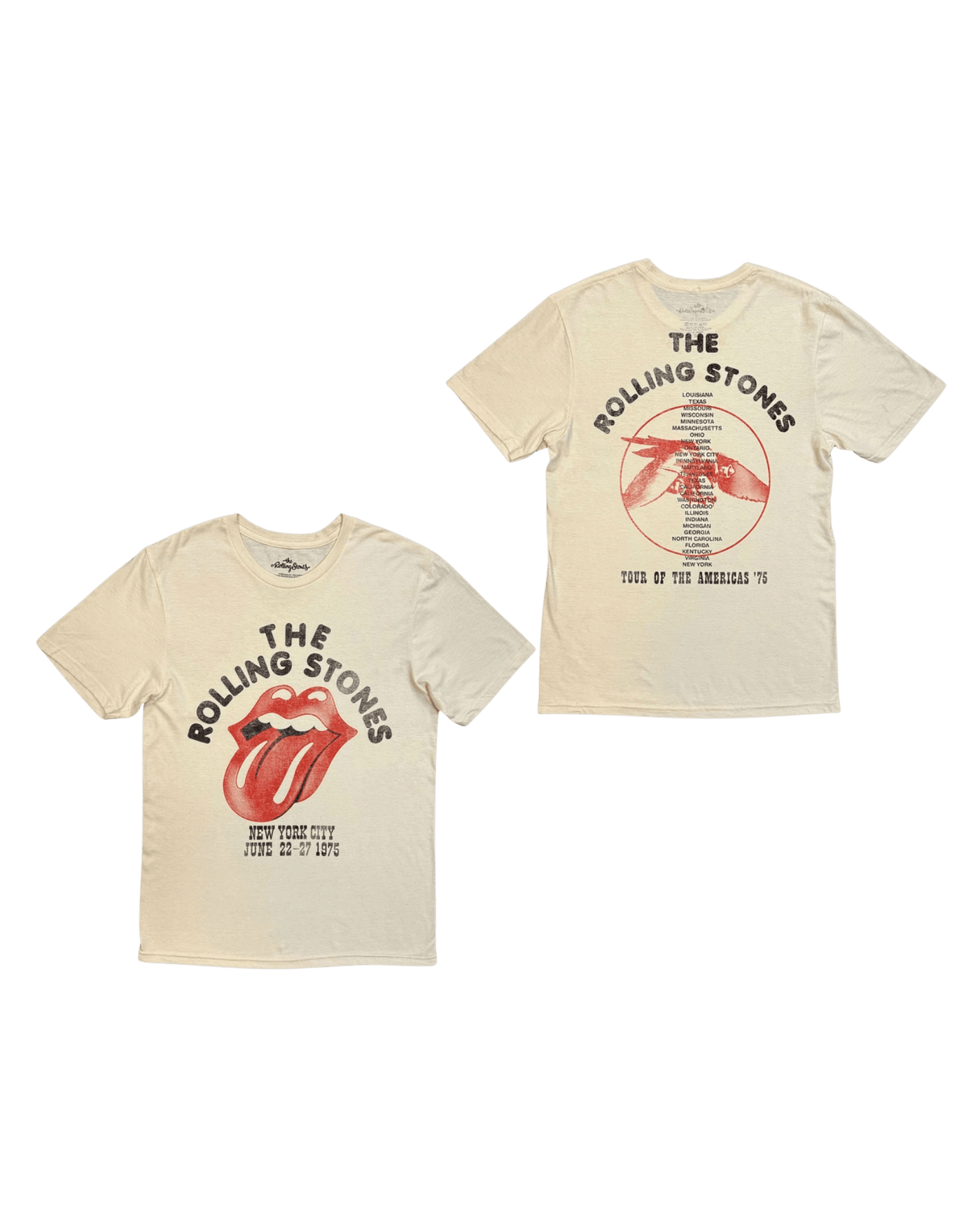 The Rolling Stones - Camiseta "New York City" Unisex - D2fy - Direct To Fans - D2fy