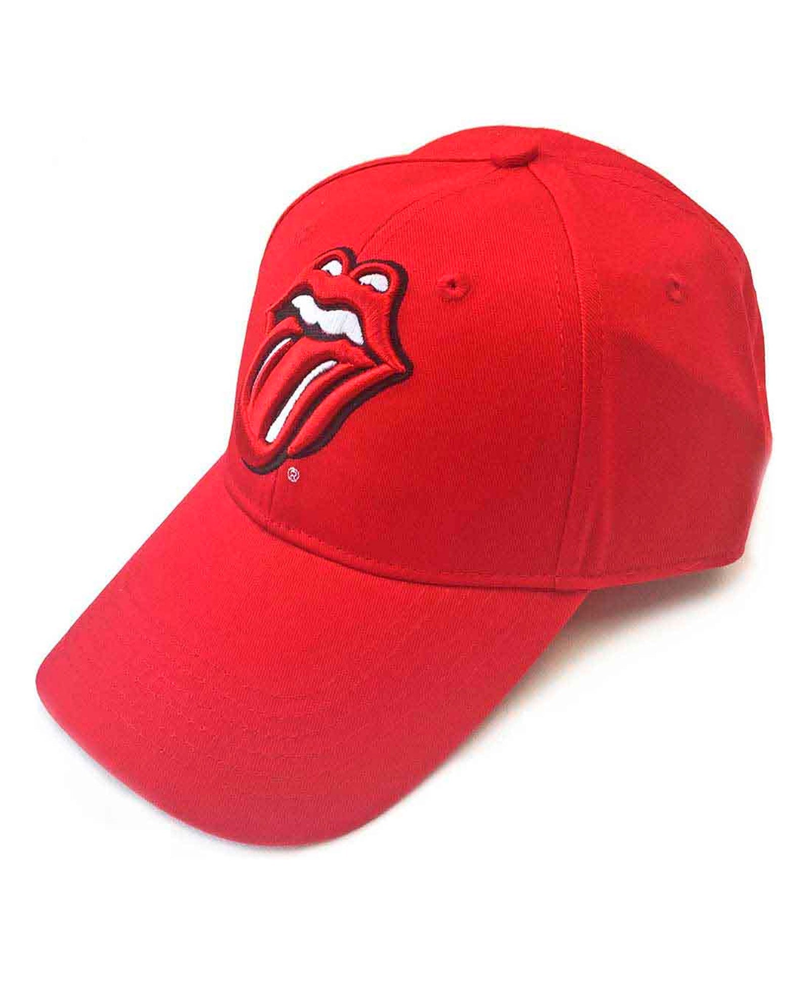 The Rolling Stones - Gorra Béisbol Roja "Classic Tongue" Bordada - D2fy · Rocktud - Rocktud