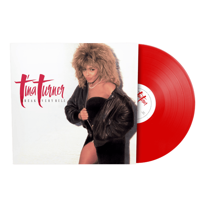 Tina Turner - LP Vinilo Rojo "Break Every Rule" - D2fy - Direct To Fans - Tina Turner