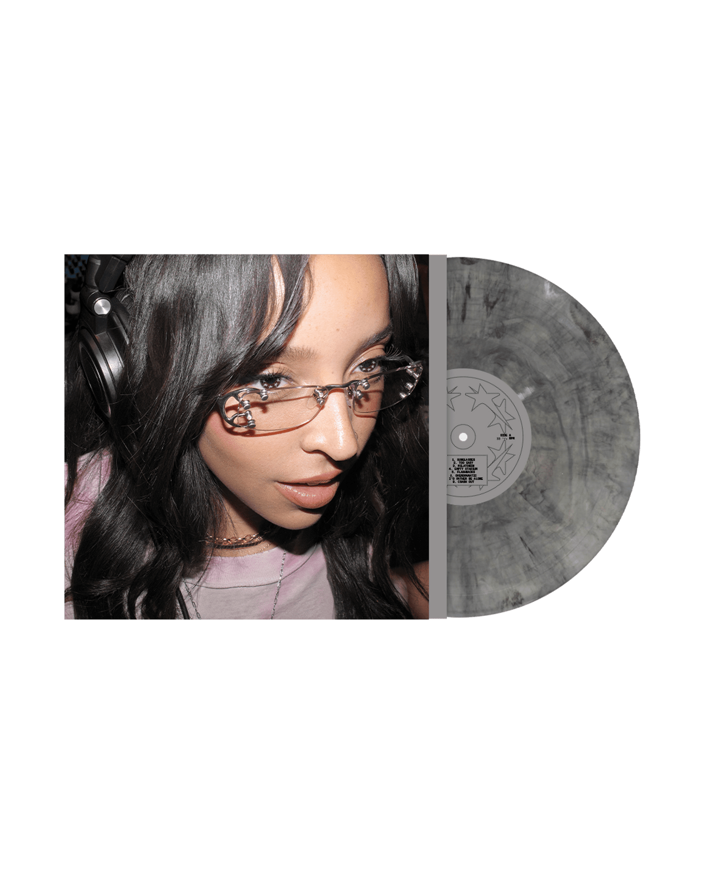 Tinashe - LP Vinilo Negro y Gris "Popstar" - D2fy - Direct To Fans - Tinashe