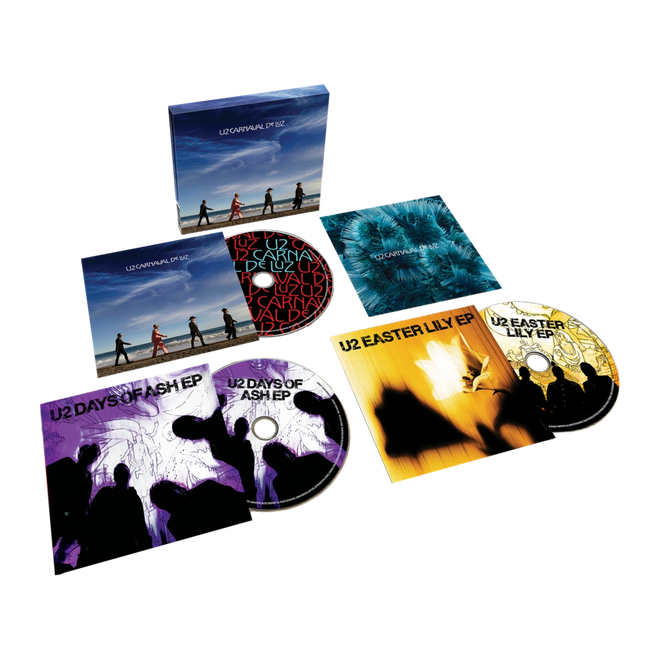 U2 - Box Set 3CD "Carnaval De Luz" (Ed. Deluxe) - D2fy - Direct To Fans - U2