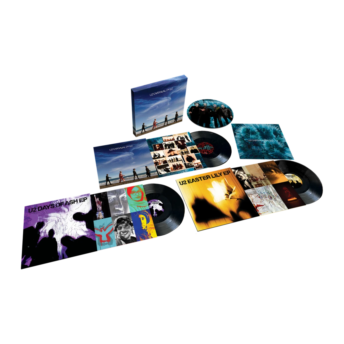 U2 - Box Set 3LP "Carnaval De Luz" (Ed. Deluxe)