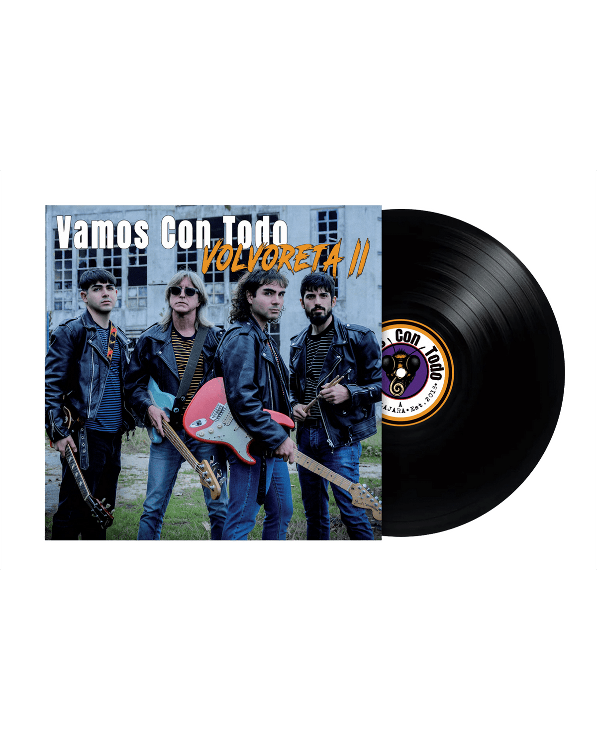 Vamos Con Todo - LP Vinilo "Volvoreta II" - D2fy - Direct To Fans - Vamos Con Todo