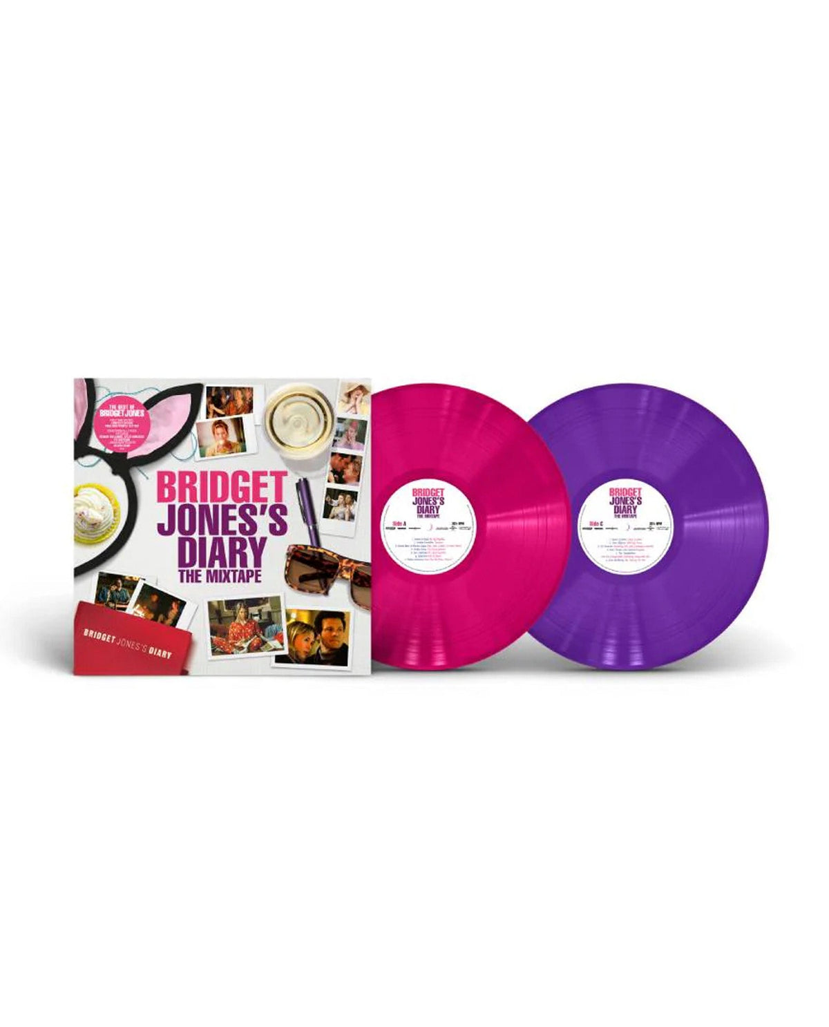 Varios Artistas - 2LP Vinilo Fucsia y Morado "Bridget Jones The Mixtape" - D2fy · Rocktud - D2fy