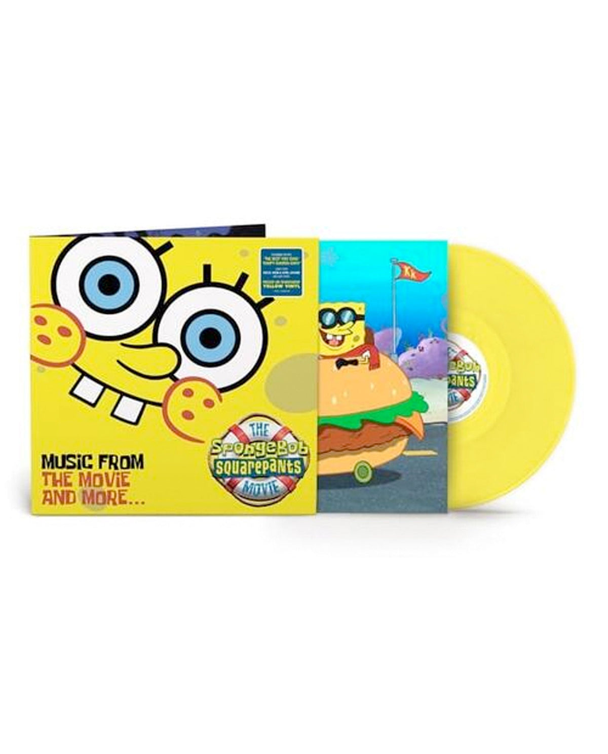 Varios Artistas - LP Vinilo Amarillo BSO "The Spongebob Squarepants Movie" - D2fy · Rocktud - D2fy