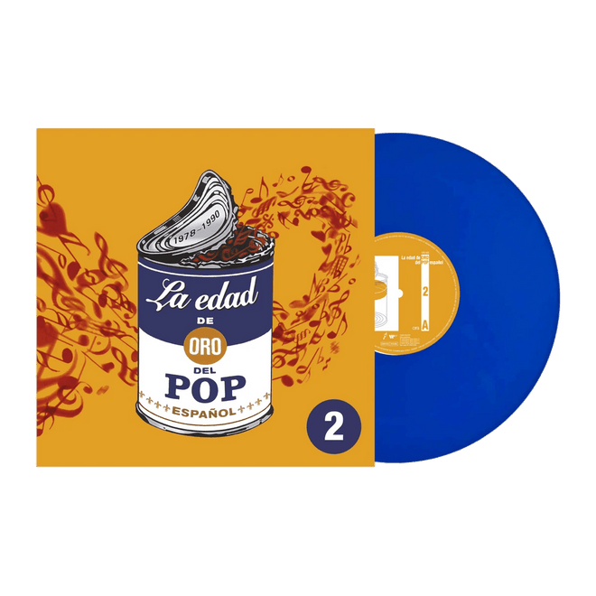 Varios Artistas - LP Vinilo Color Azul "La Edad de Oro del Pop Español Vol. 2" - D2fy - Direct To Fans - Varios Artistas