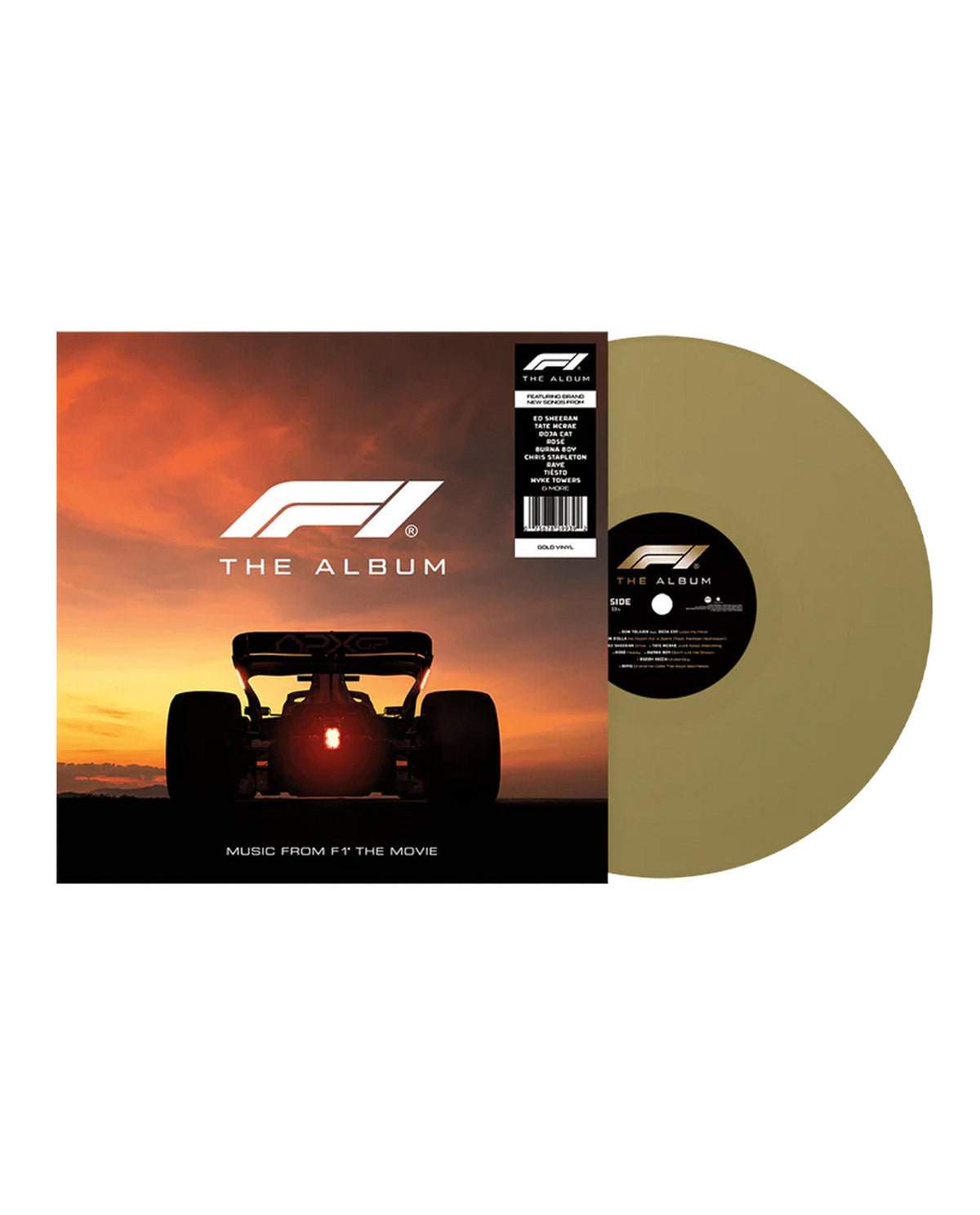 Varios Artistas - LP Vinilo Dorado BSO "F1 The Album" - D2fy · Rocktud - D2fy