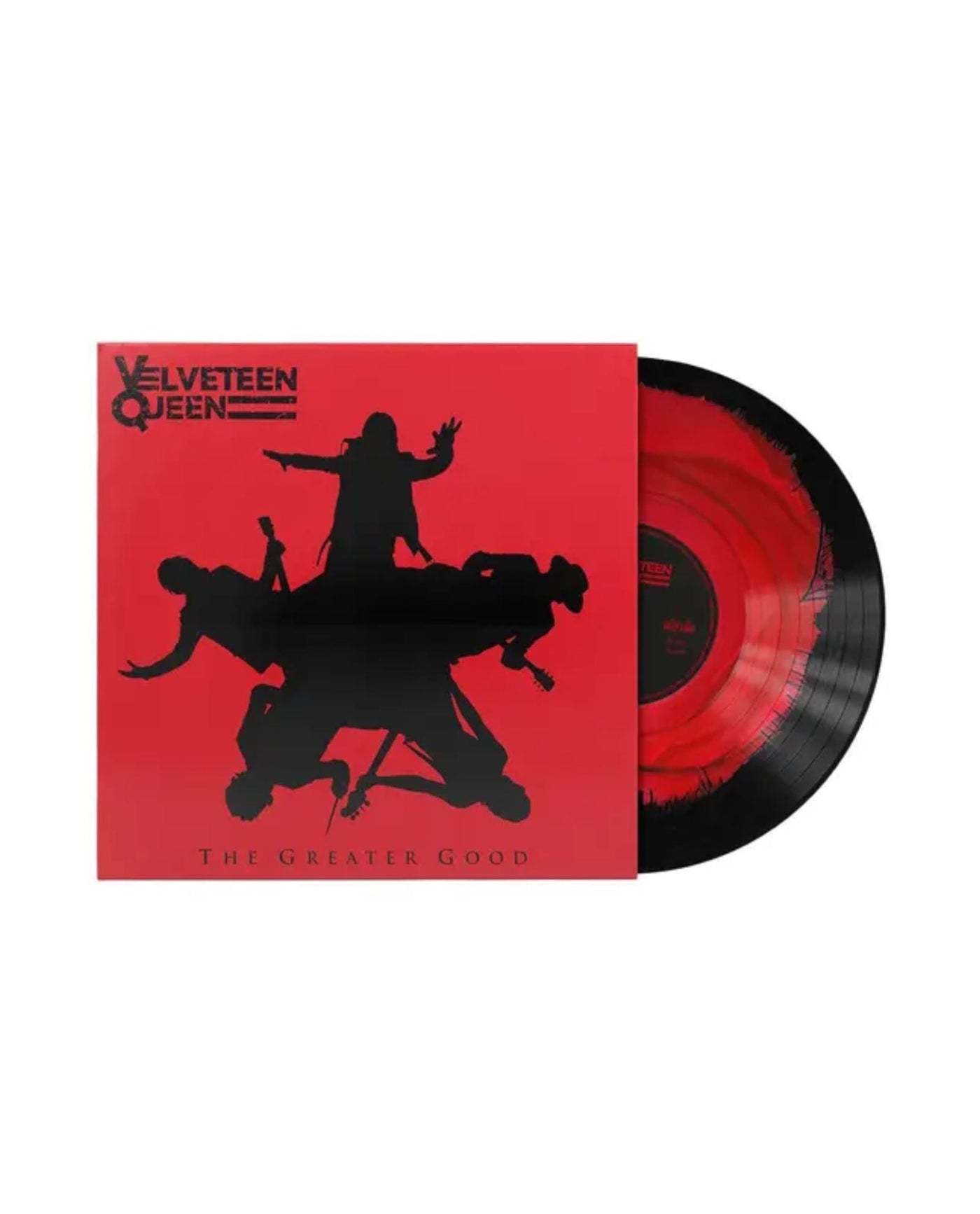 Velveteen Queen - LP Vinilo Rojo y Negro "The Greater God" - D2fy - Direct To Fans - D2fy