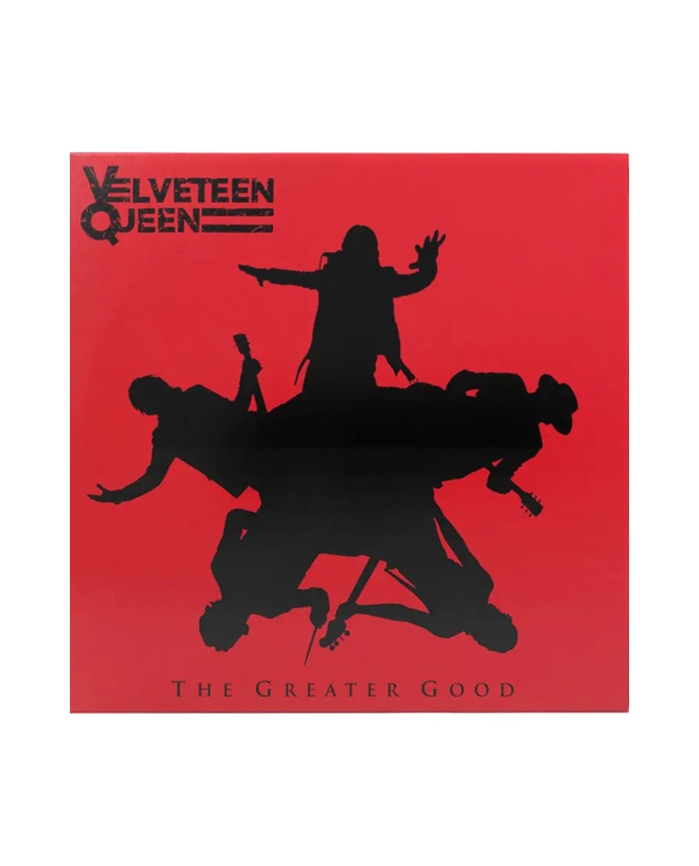Velveteen Queen - LP Vinilo Rojo y Negro "The Greater God" - D2fy - Direct To Fans - D2fy