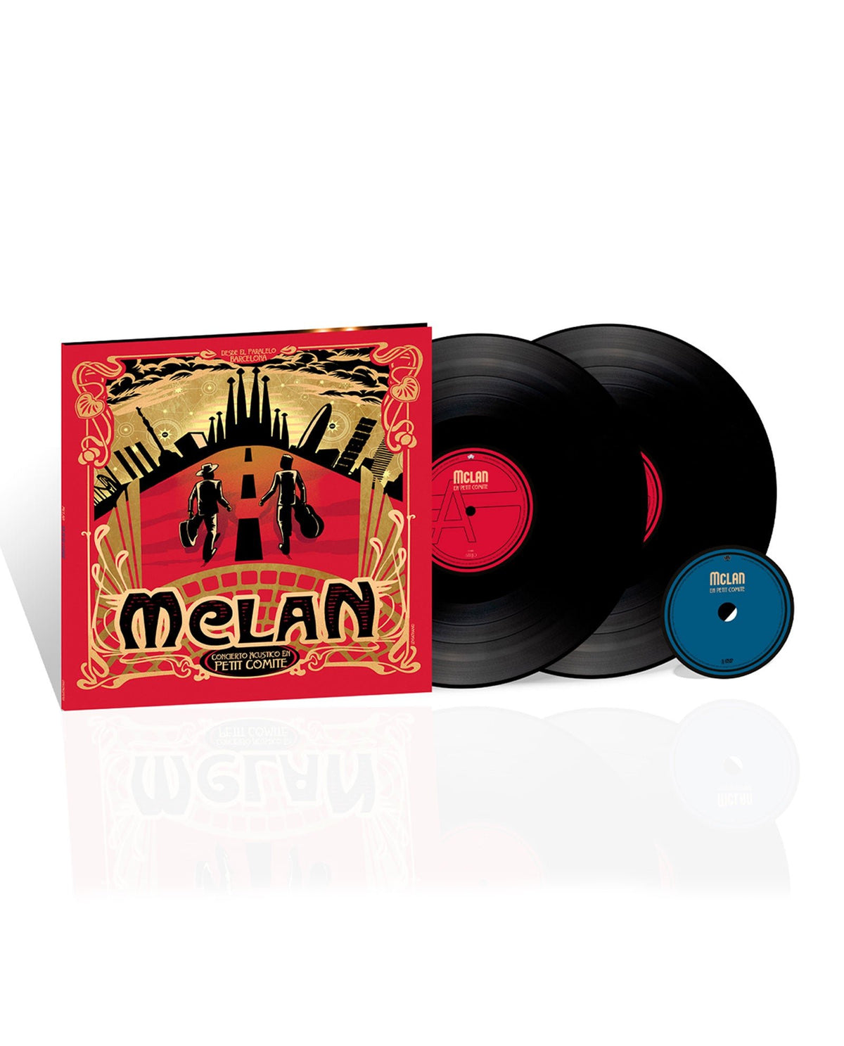 2LP + DVD EN PETIT COMITÉ - MCLAN - Rocktud - m-clan