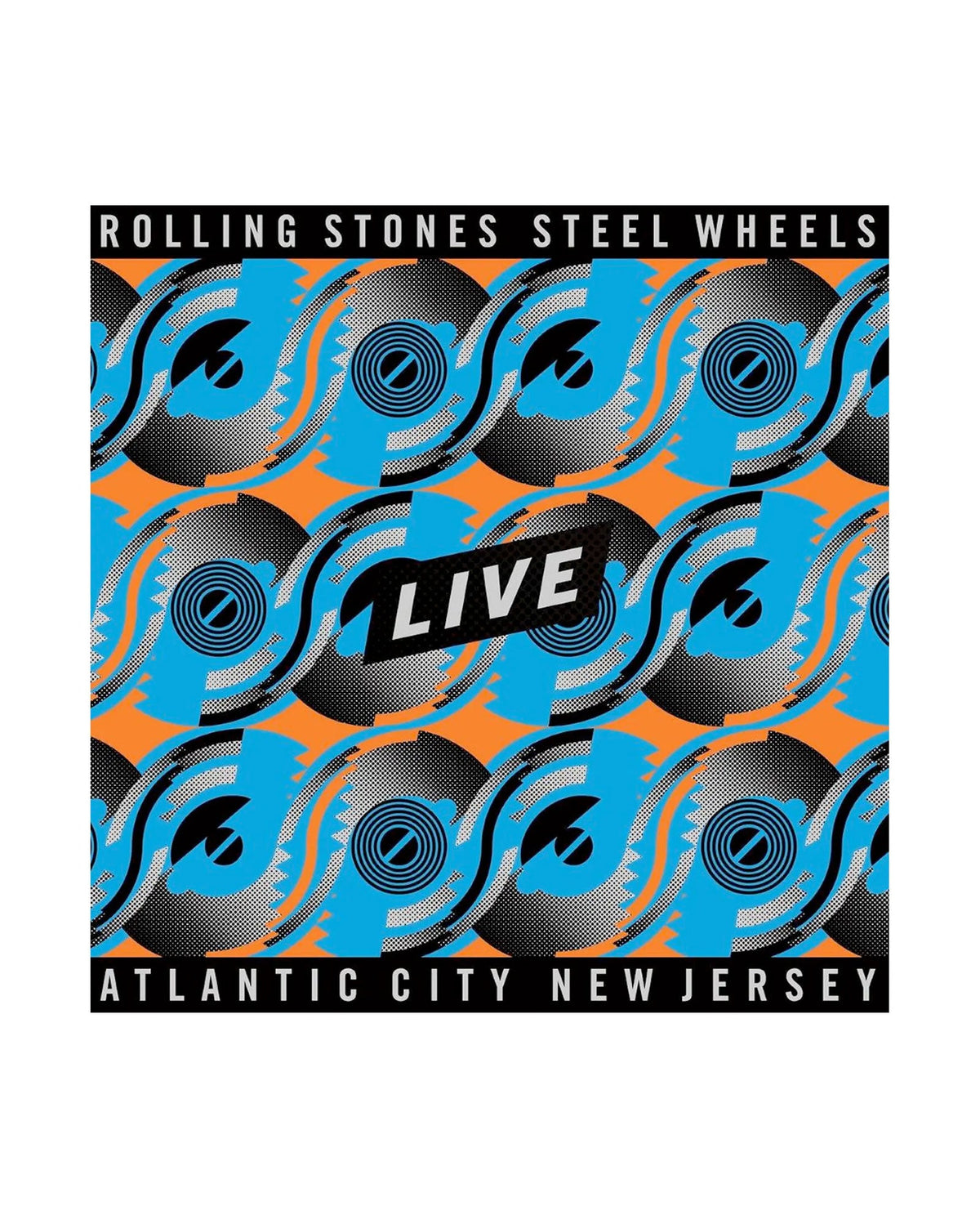 4LP Steel Wheels live Atlantic city New Jersey - The Rolling Stones - Rocktud - Rocktud