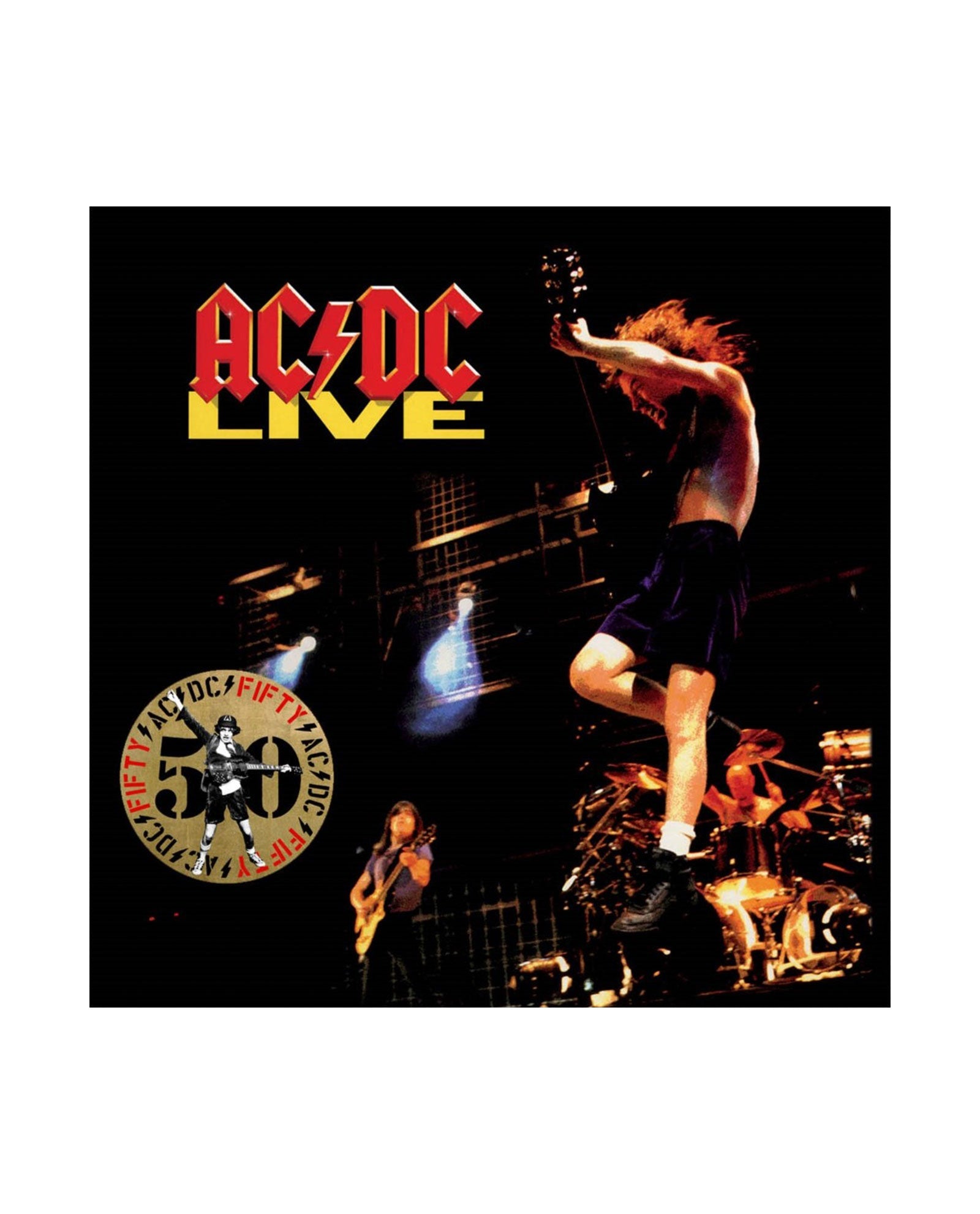 AC/DC - 2LP Vinilo Dorado Live Ed. 50 aniversario