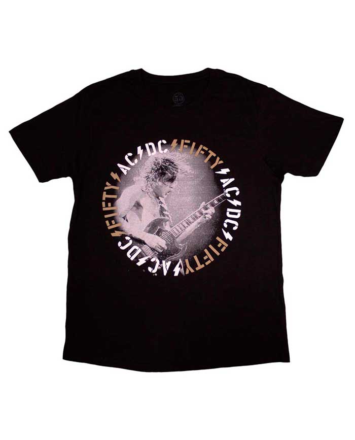 AC/DC - Camiseta "Angus Live (Especial 50 Aniversario)" Unisex - D2fy · Rocktud - Rocktud