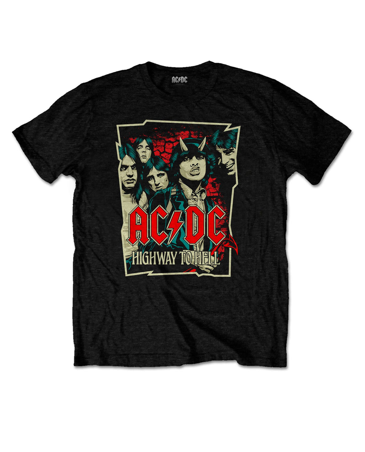 AC/DC - Camiseta "Highway To Hell Sketch" Unisex - D2fy · Rocktud - Rocktud