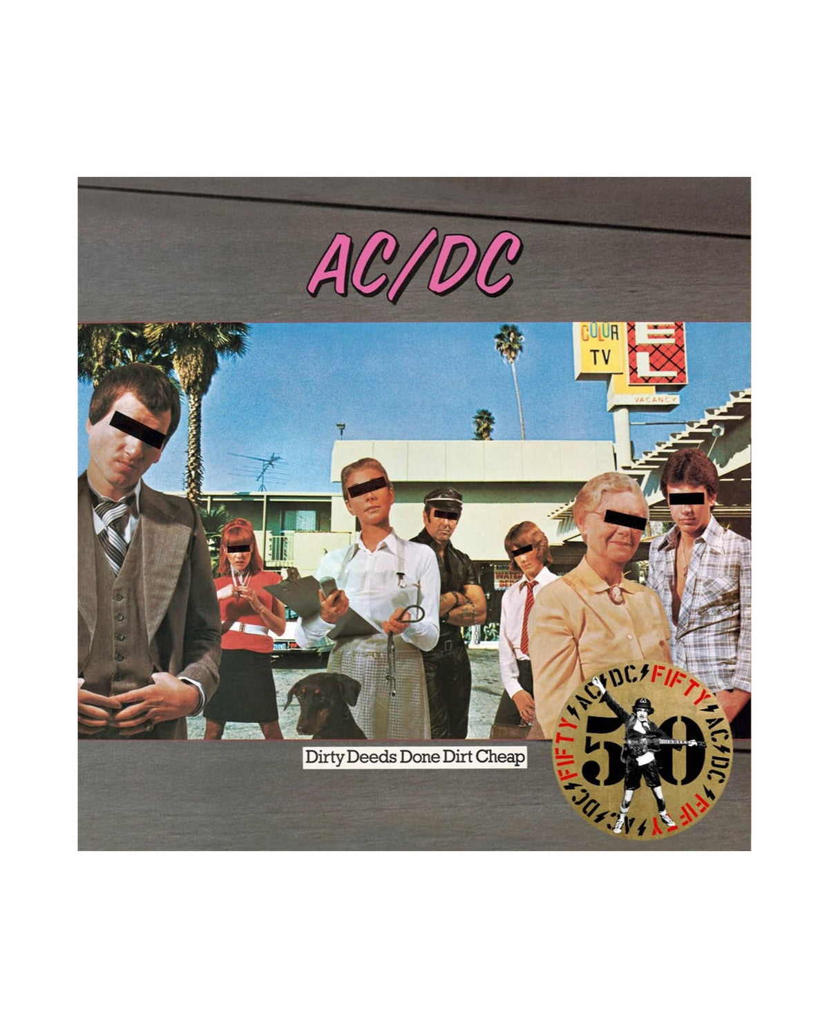 AC/DC - LP Vinilo Dorado "Dirty Deeds Done Dirt Cheap" Ed. 50 aniversario - D2fy · Rocktud - Rocktud