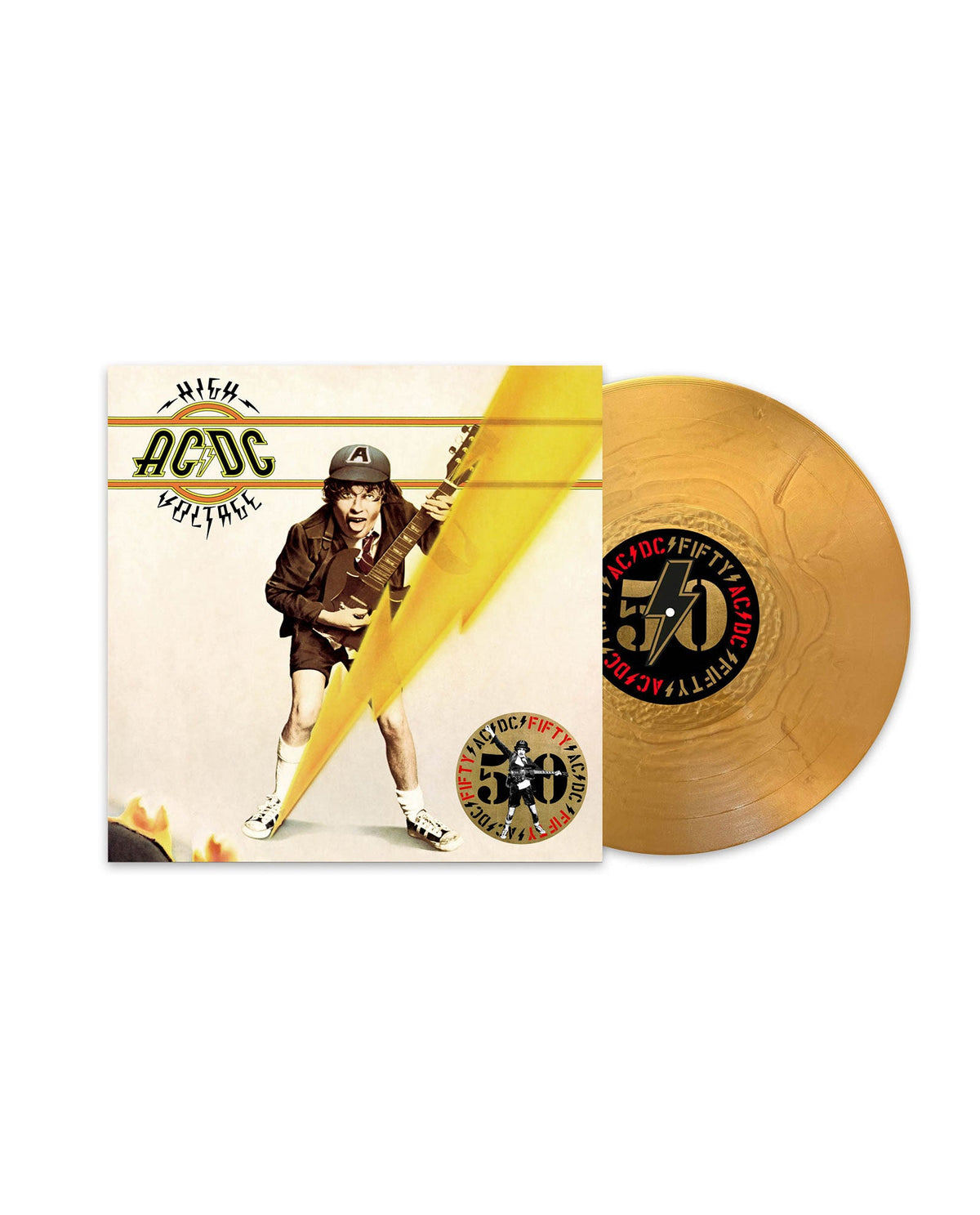 AC/DC - LP Vinilo Dorado "High Voltage" Ed. 50 aniversario - D2fy · Rocktud - Rocktud