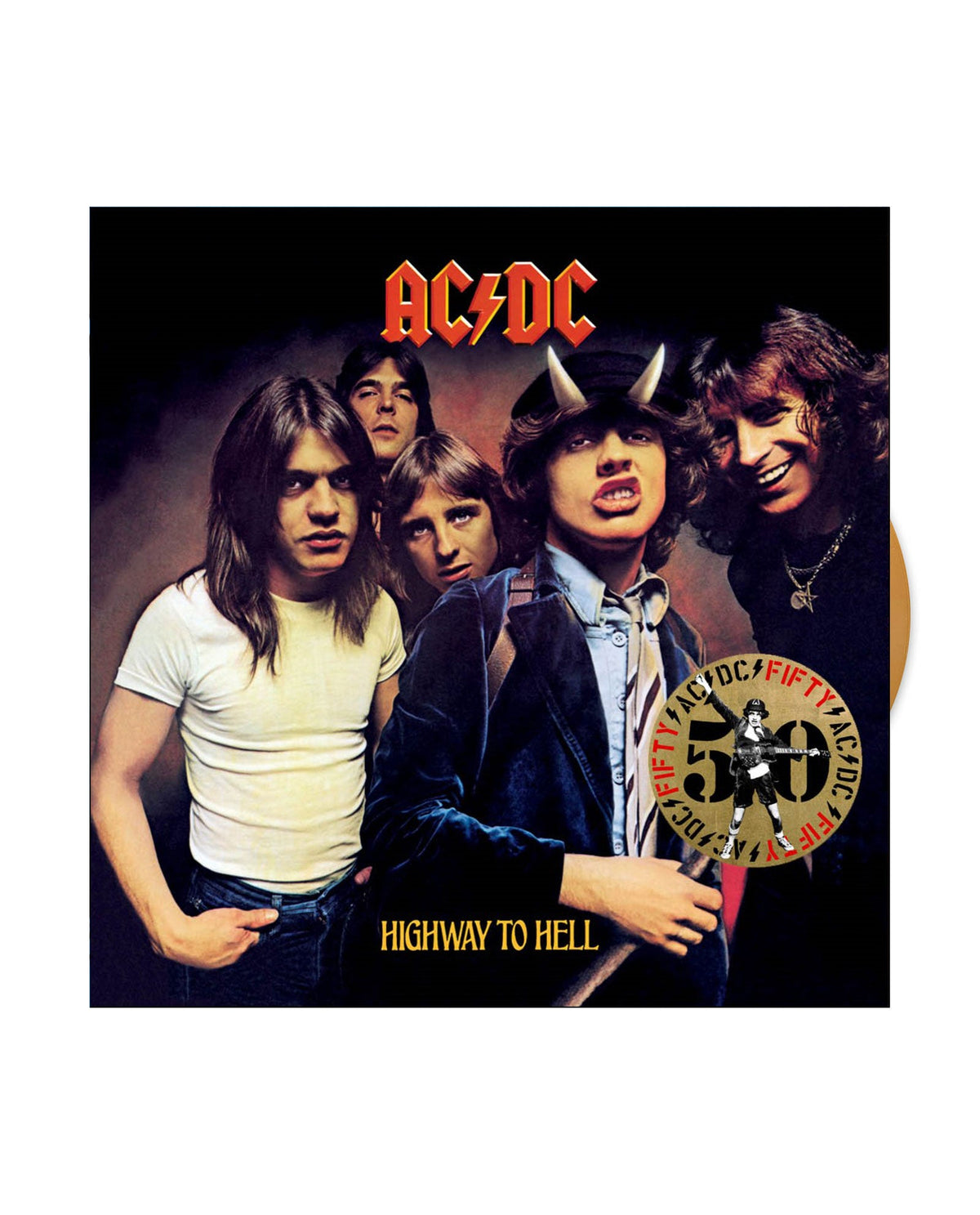 AC/DC - LP Vinilo Dorado "Highway to Hell" Ed. 50 aniversario - D2fy · Rocktud - Rocktud