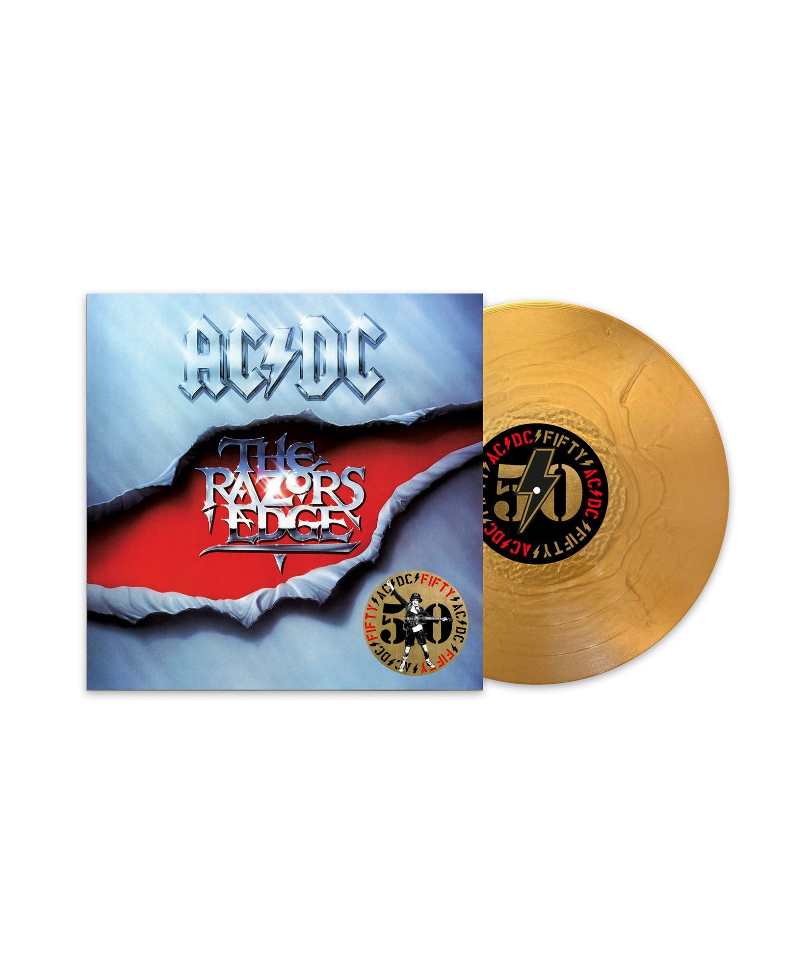 AC/DC - LP Vinilo Dorado "The Razors Edge" Ed. 50 aniversario - D2fy · Rocktud - Rocktud
