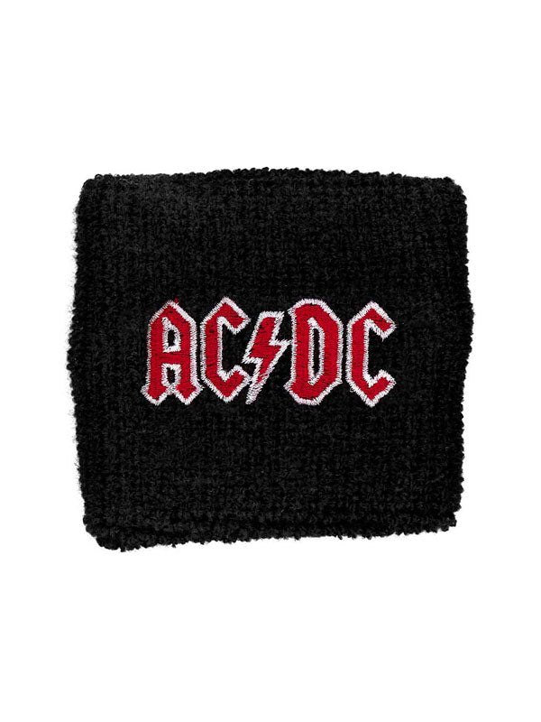 AC/DC - Muñequera de tela "Logo Rojo" - D2fy · Rocktud - Rocktud