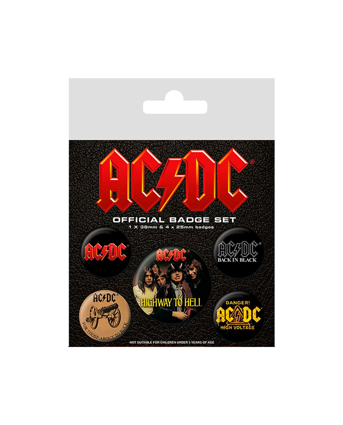 AC/DC - Pack de chapas "Classic" - D2fy · Rocktud - Rocktud