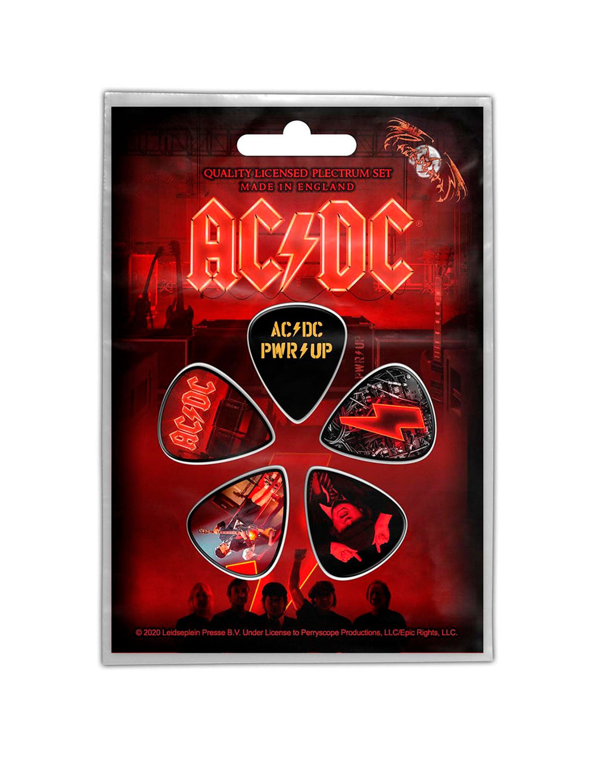 AC/DC - Pack de puas "PWR-UP" - D2fy · Rocktud - Rocktud