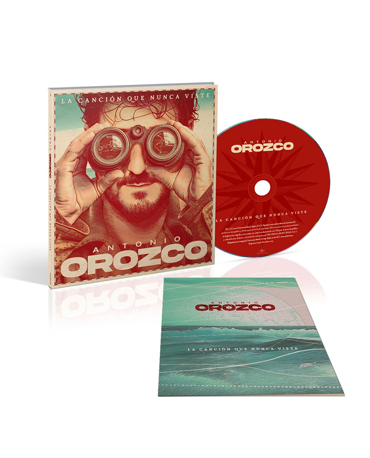Antonio Orozco - CD "La canción que nunca viste" - D2fy · Rocktud - D2fy