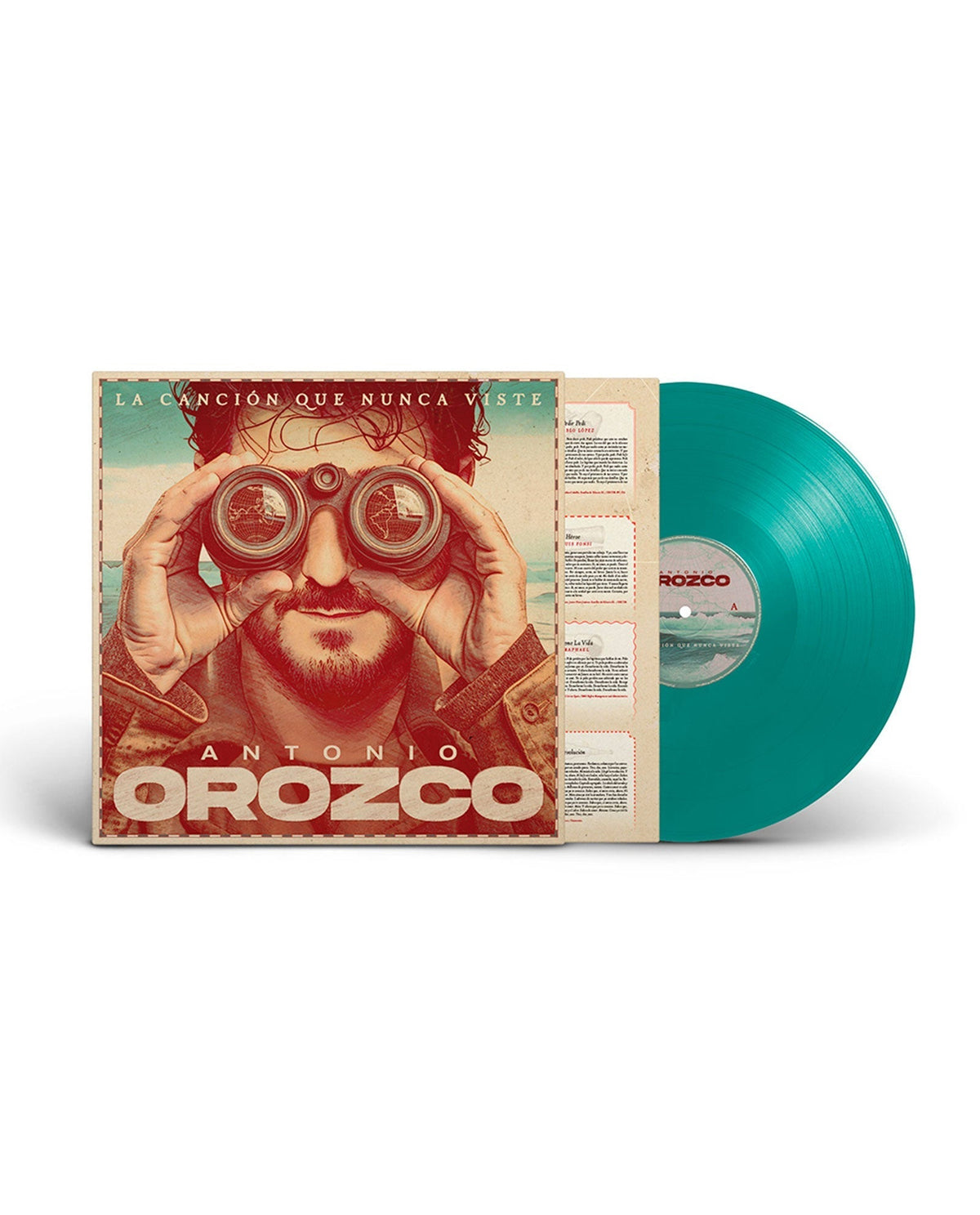Antonio Orozco - LP Vinilo Firmado "La canción que nunca viste" - D2fy · Rocktud - D2fy