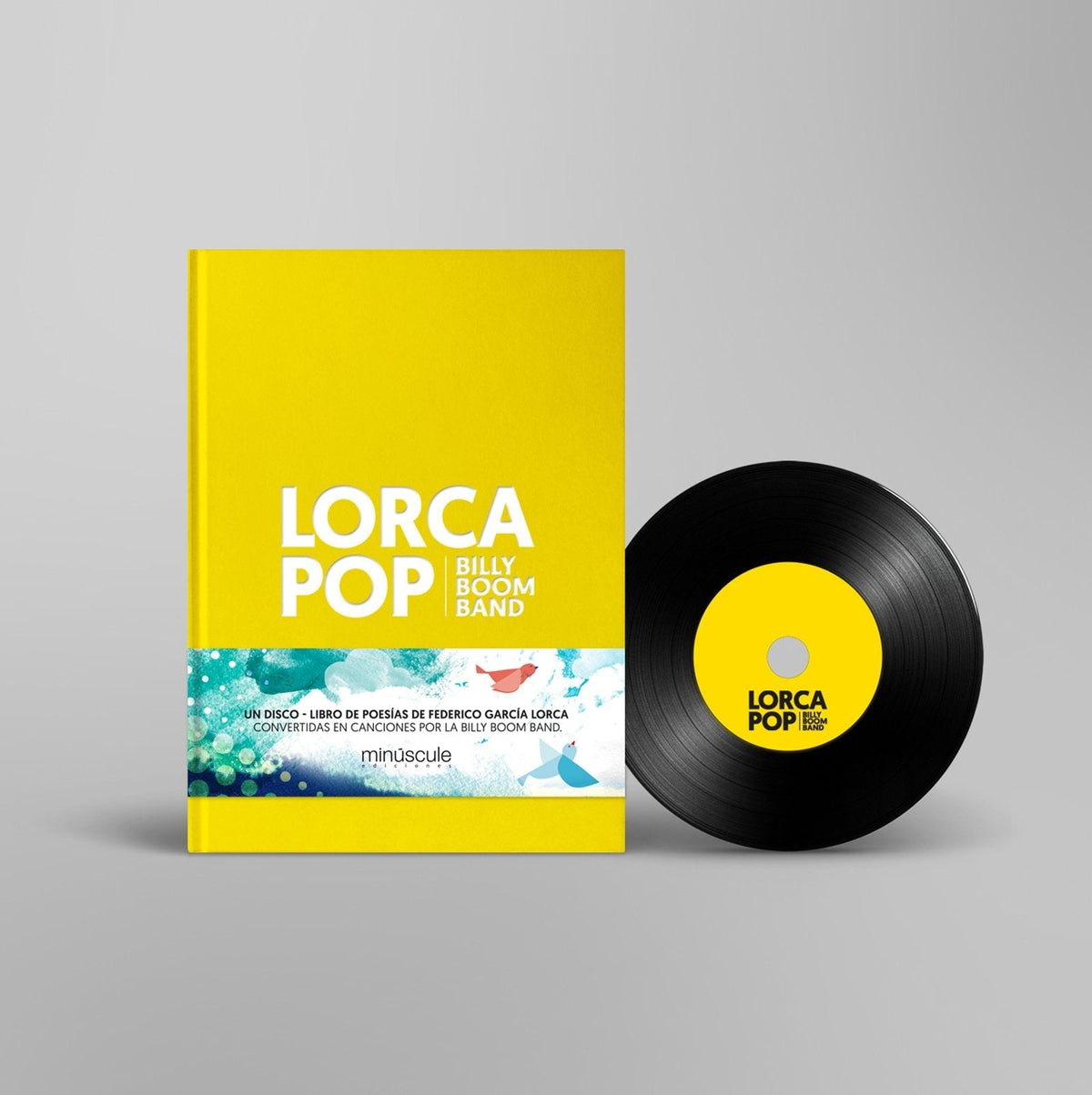 Billy Boom Band - Libro + CD "Lorca POP" - D2fy · Rocktud - Billy Boom Band