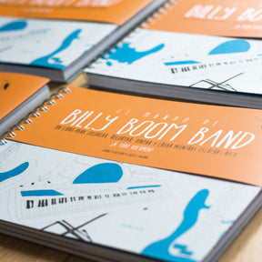 Billy Boom Band - Libro 'El Mundo de Billy Boom Band' - D2fy · Rocktud - Billy Boom Band