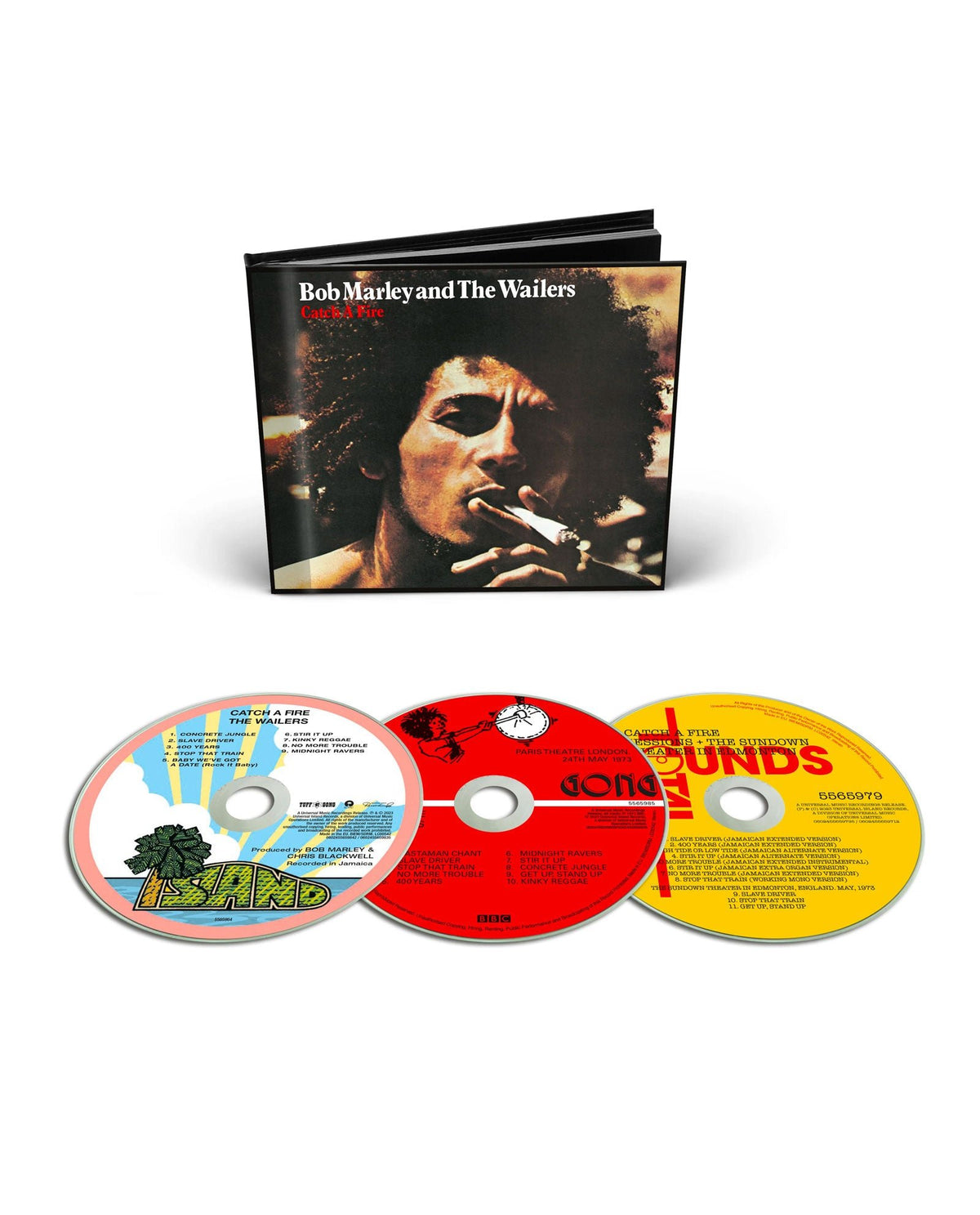 Bob Marley & The Wailers - 3 CD "Catch A Fire" - D2fy · Rocktud - Rocktud