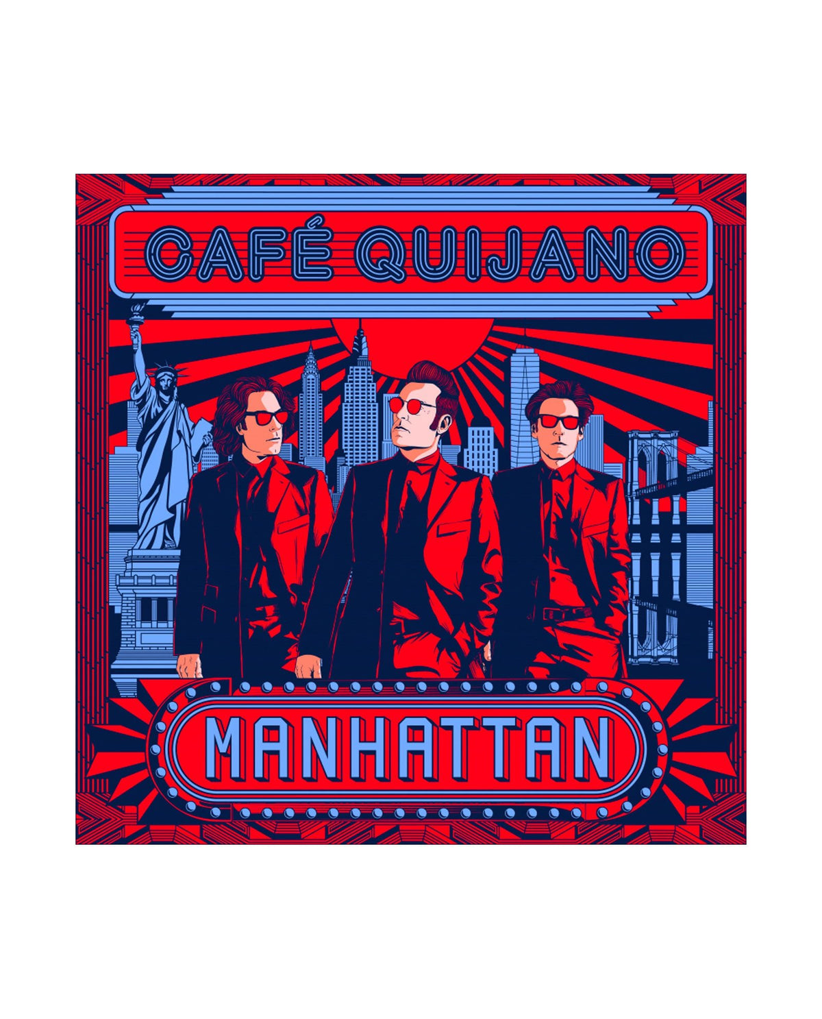 Café Quijano - CD "Manhattan" - D2fy · Rocktud - Café Quijano