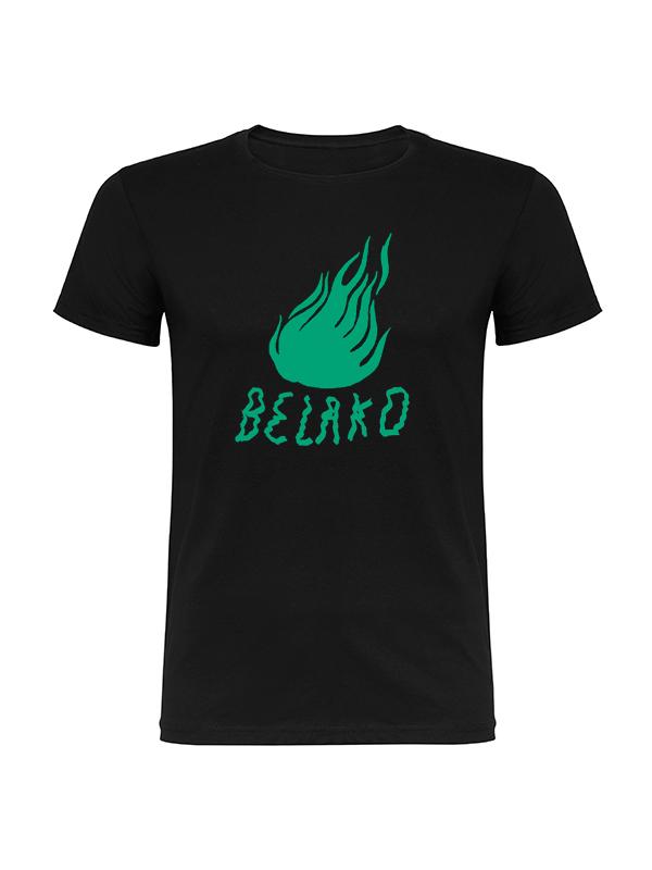 Camiseta Belako Negra Fuego - Rocktud - Belako