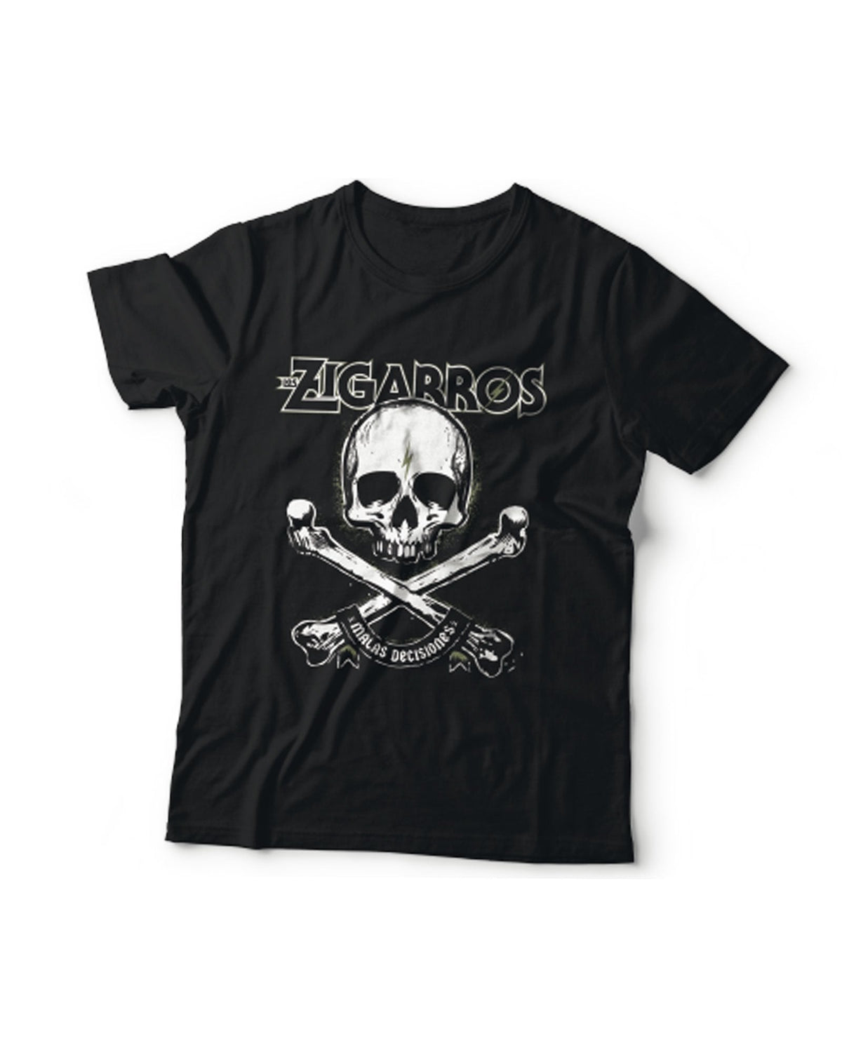 Camiseta "Calavera" Mujer - Los Zigarros - Rocktud - Los Zigarros